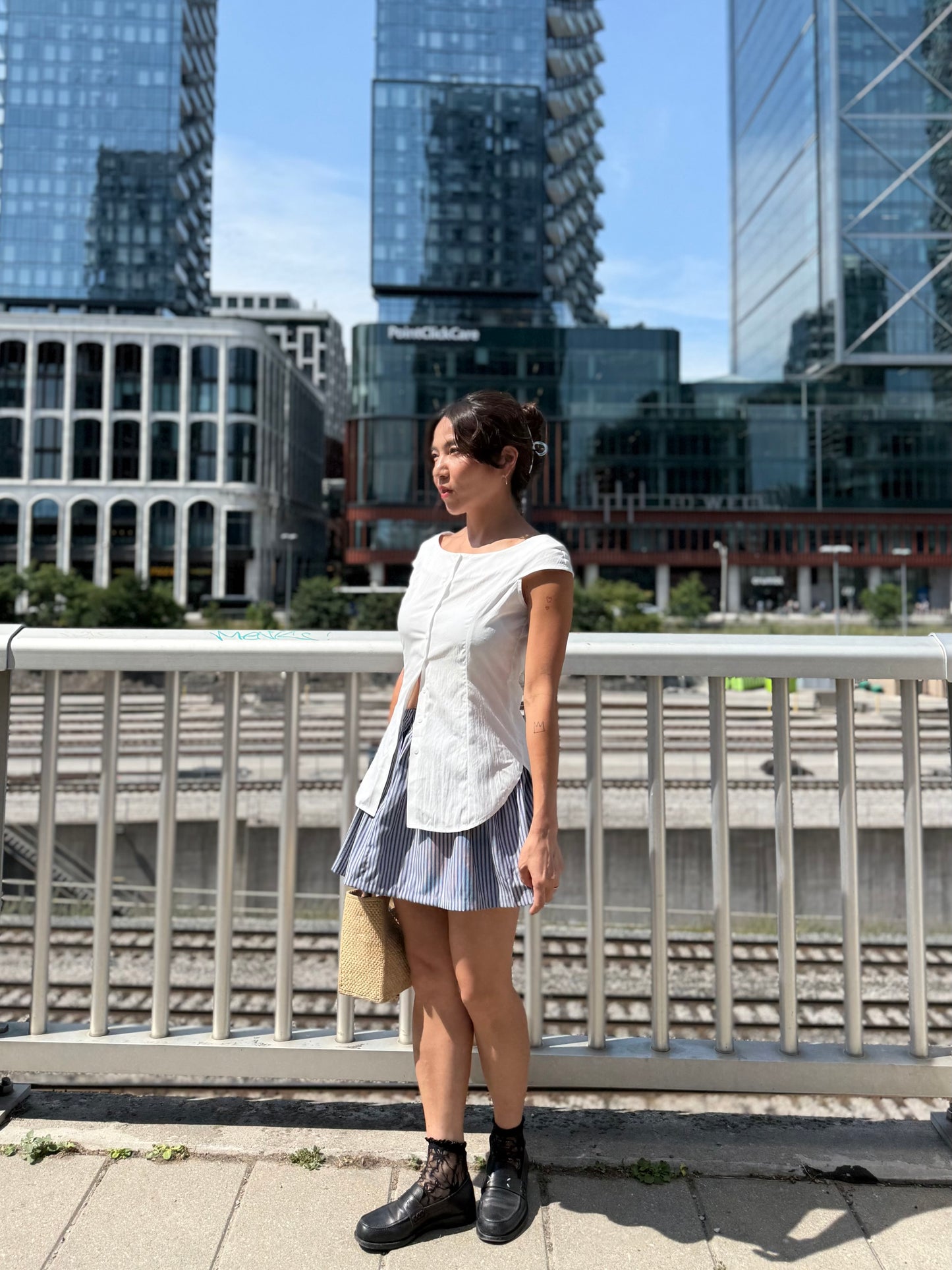 ADA Striped skort