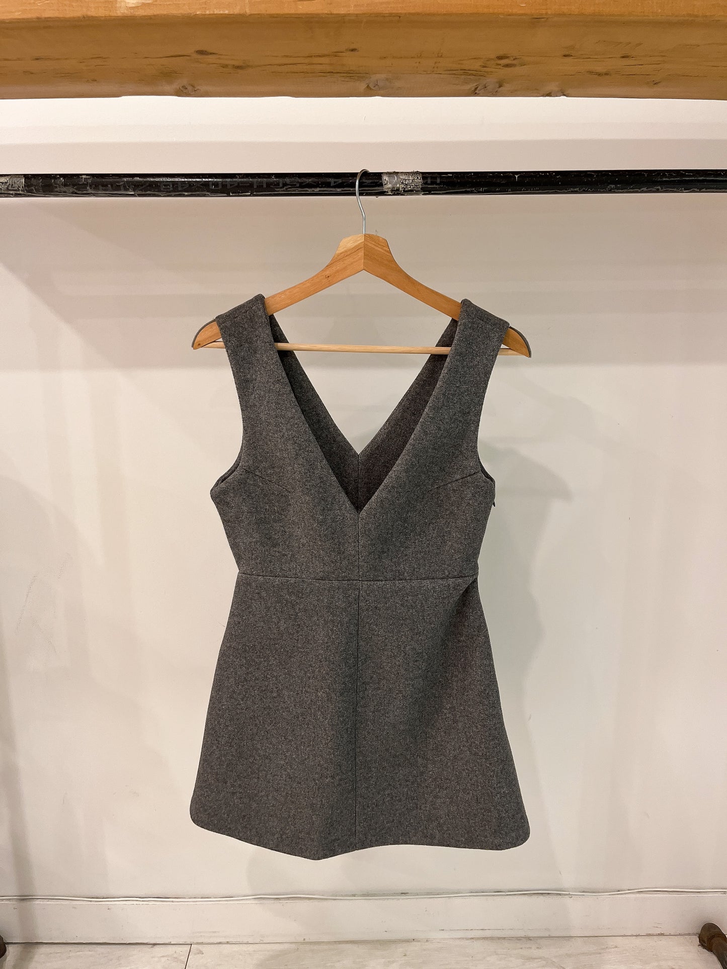 AURORA Wool mini dress