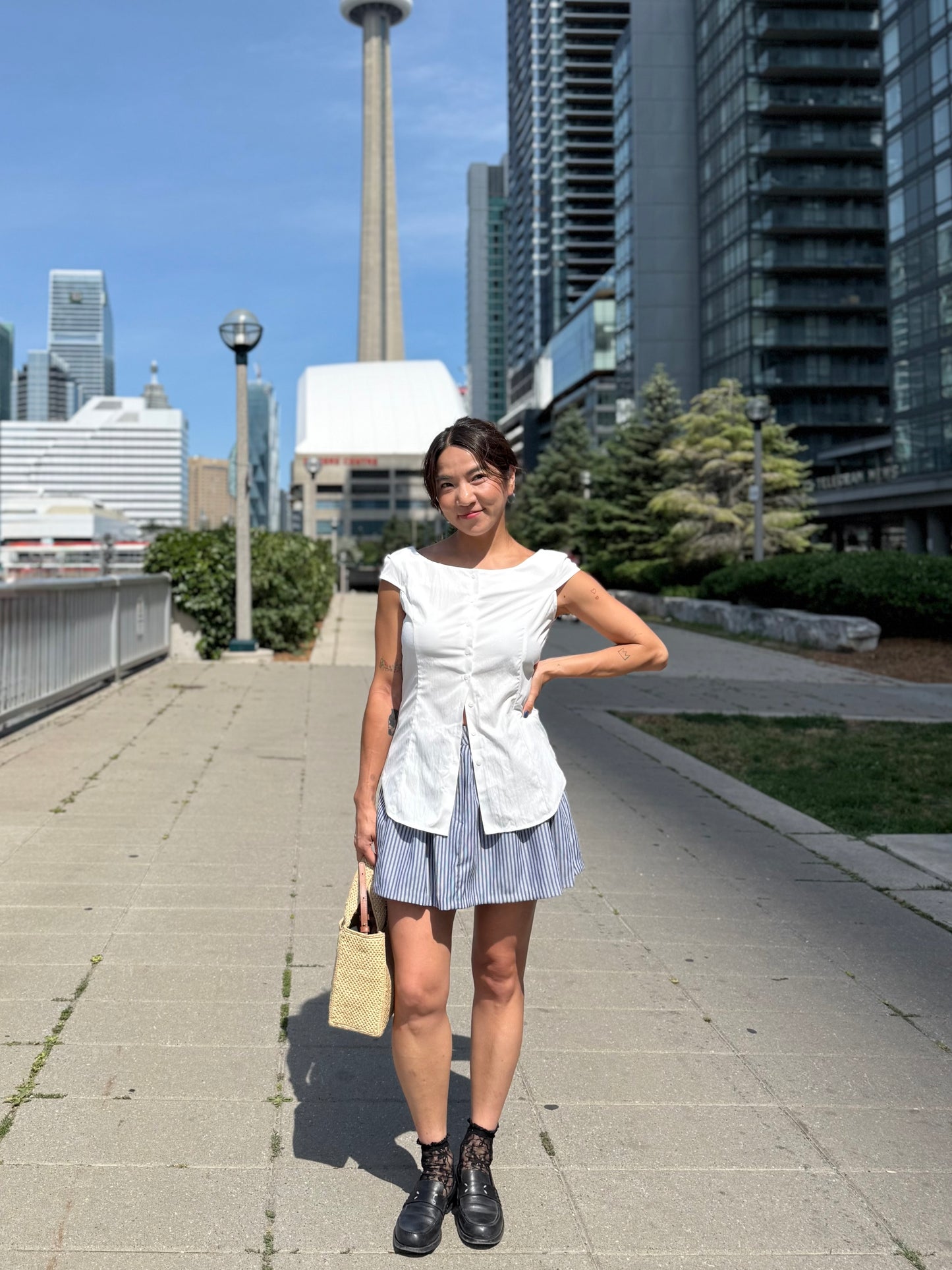 ADA Striped skort