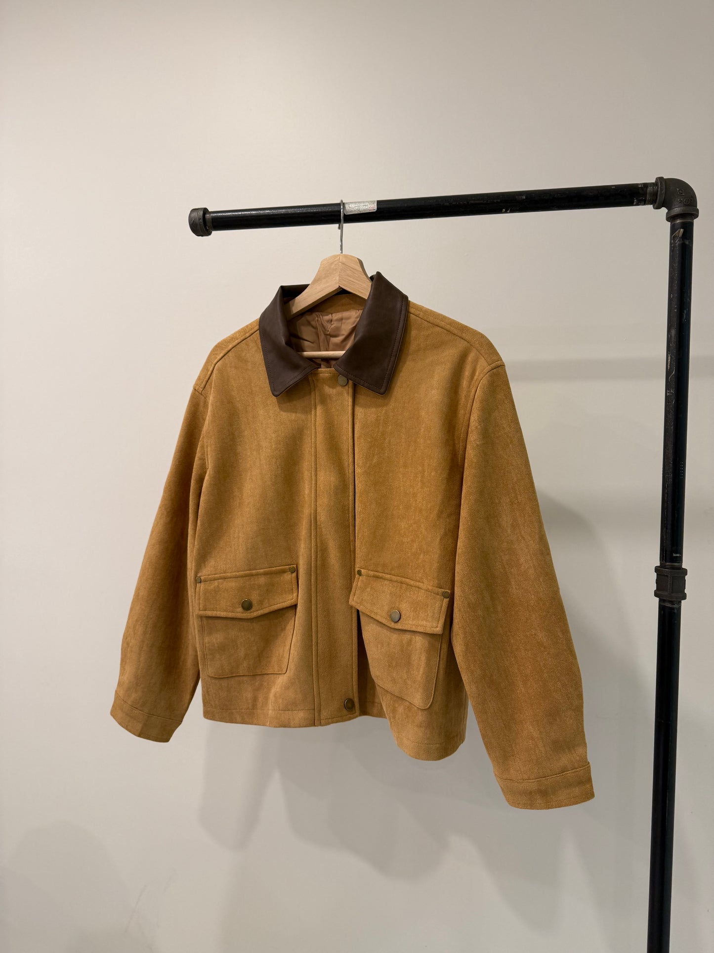 JUST Faux suede jacket