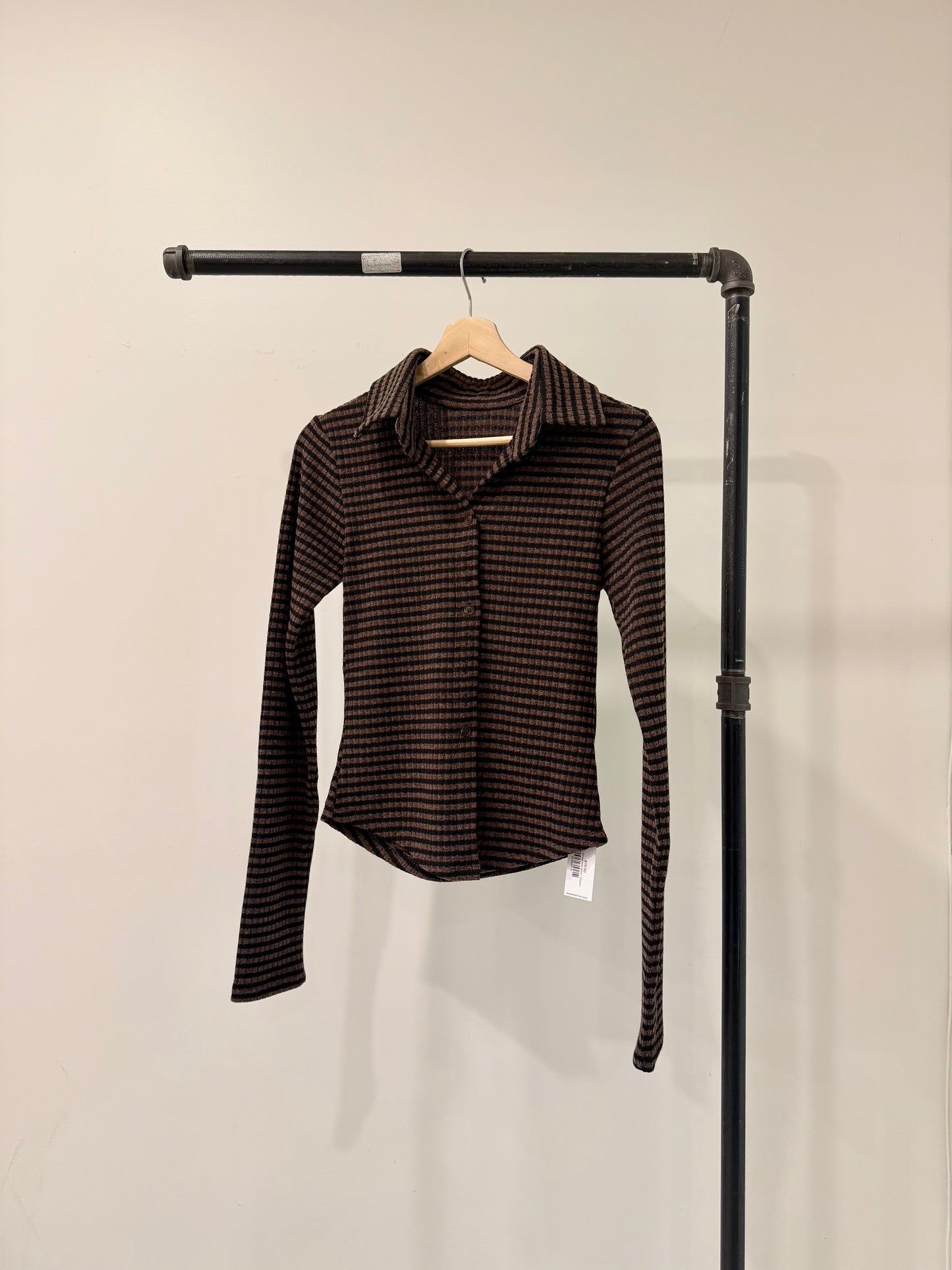 RAE Stripe knit shirt