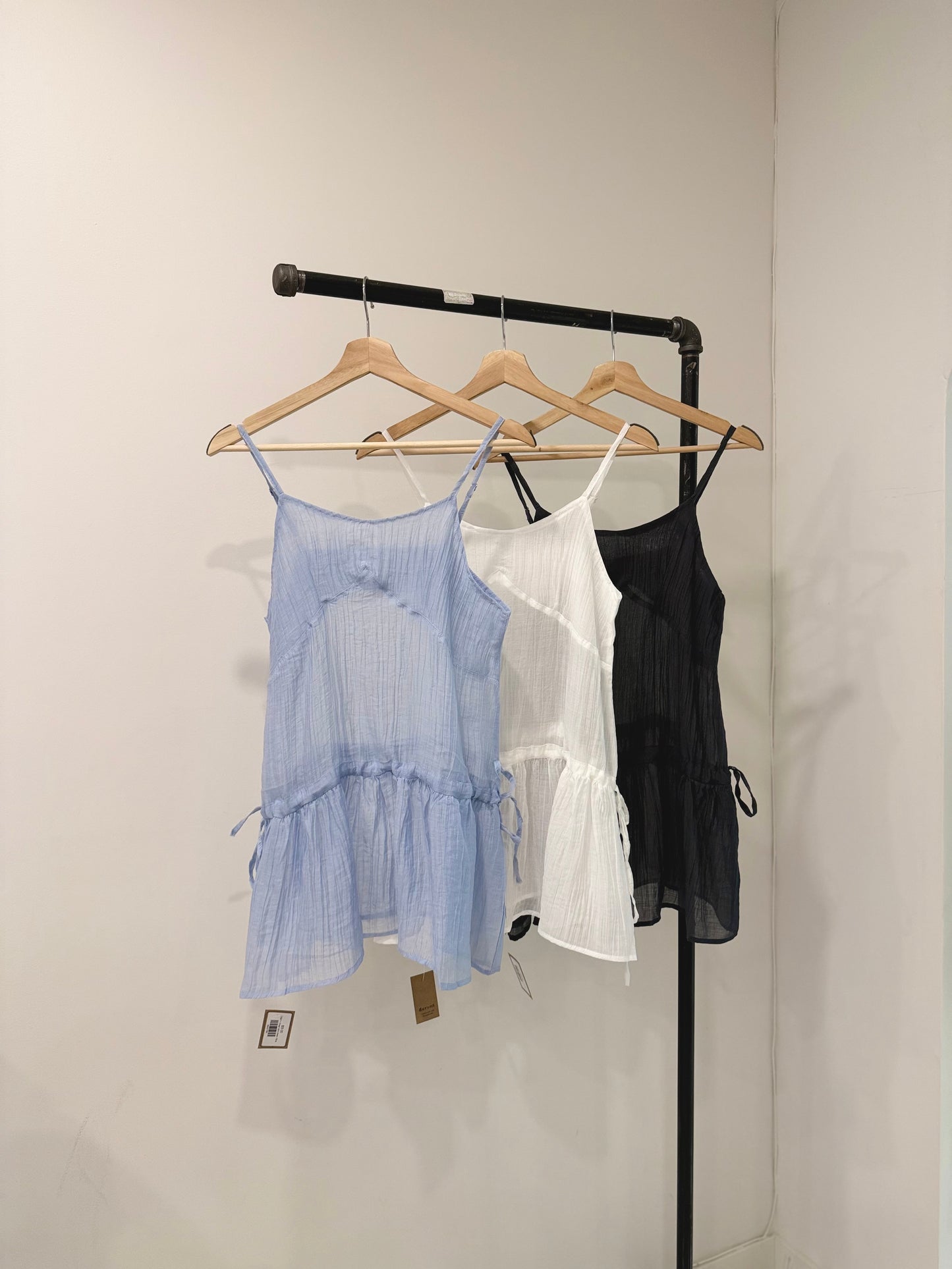TRISTY Sheer tank dress
