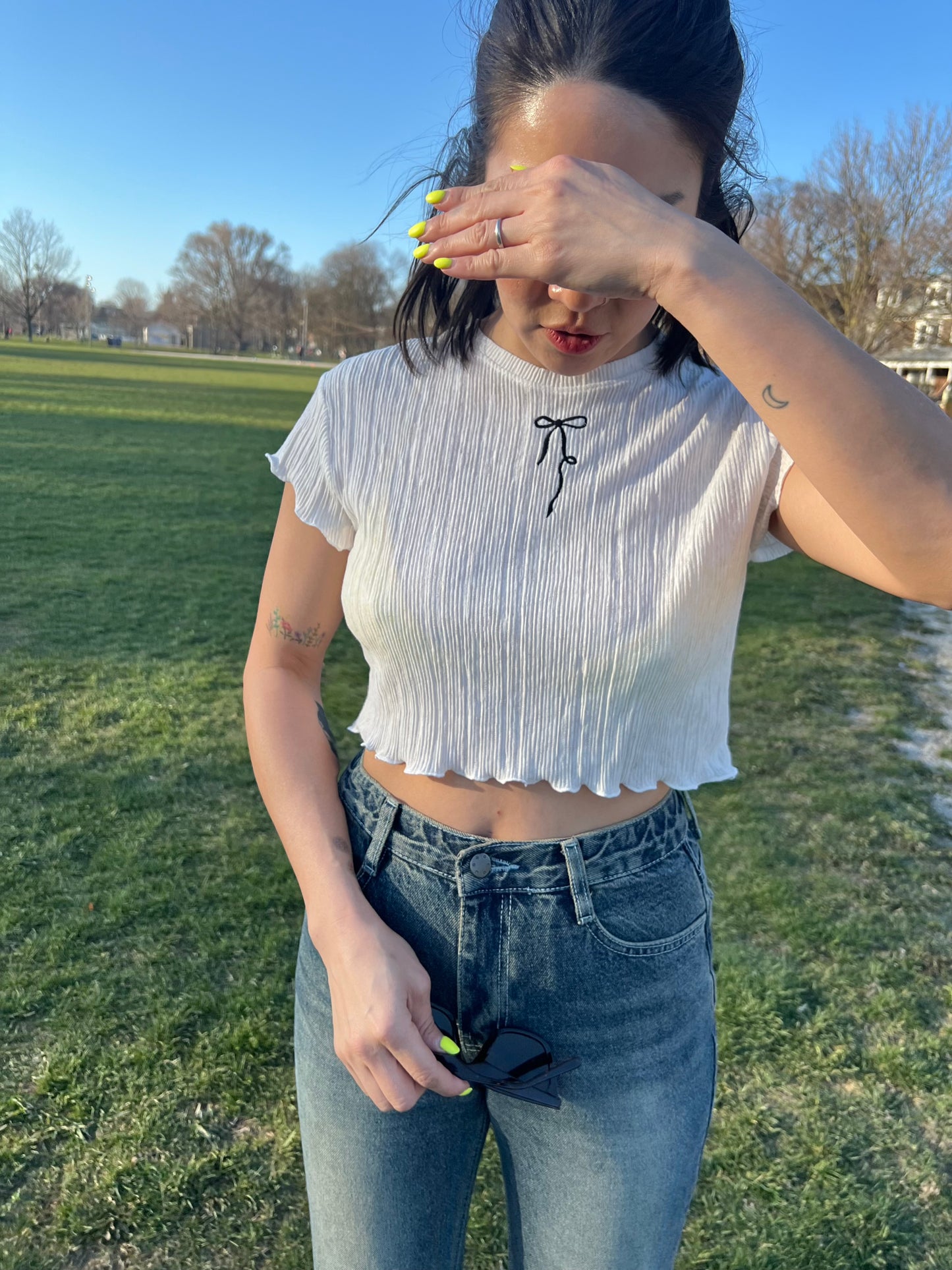 HANI Ribbon top