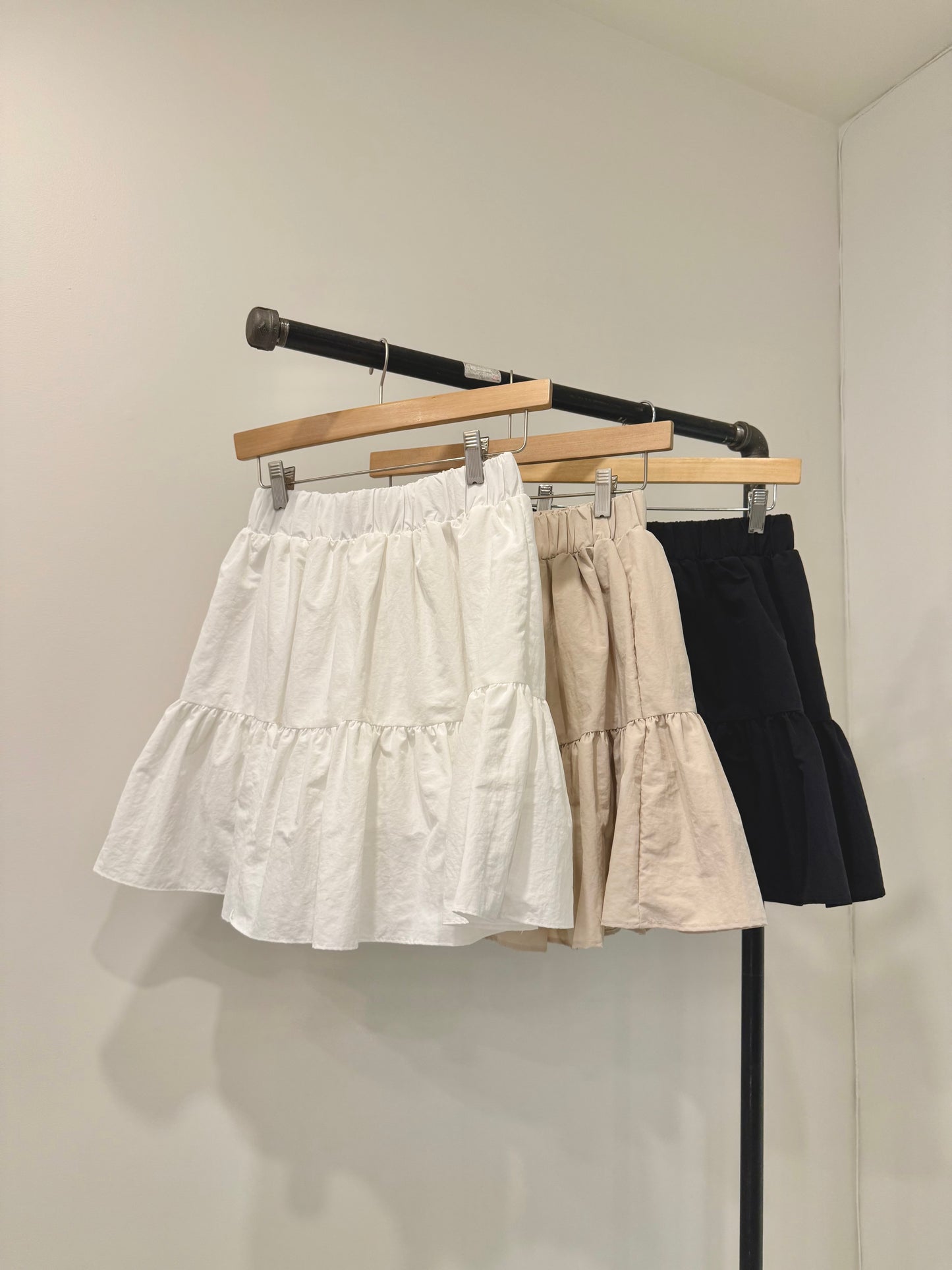 CELLO Tiered mini skirt