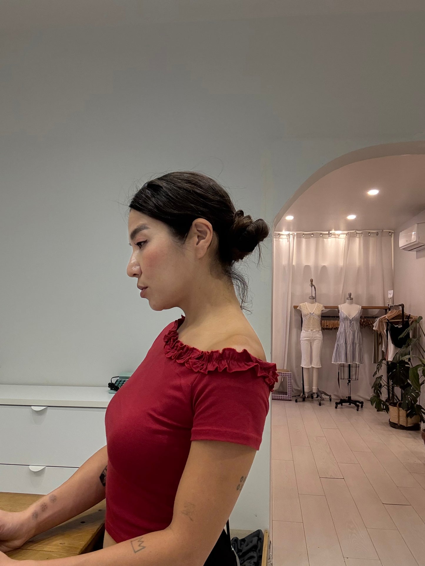 MITY One shoulder tee