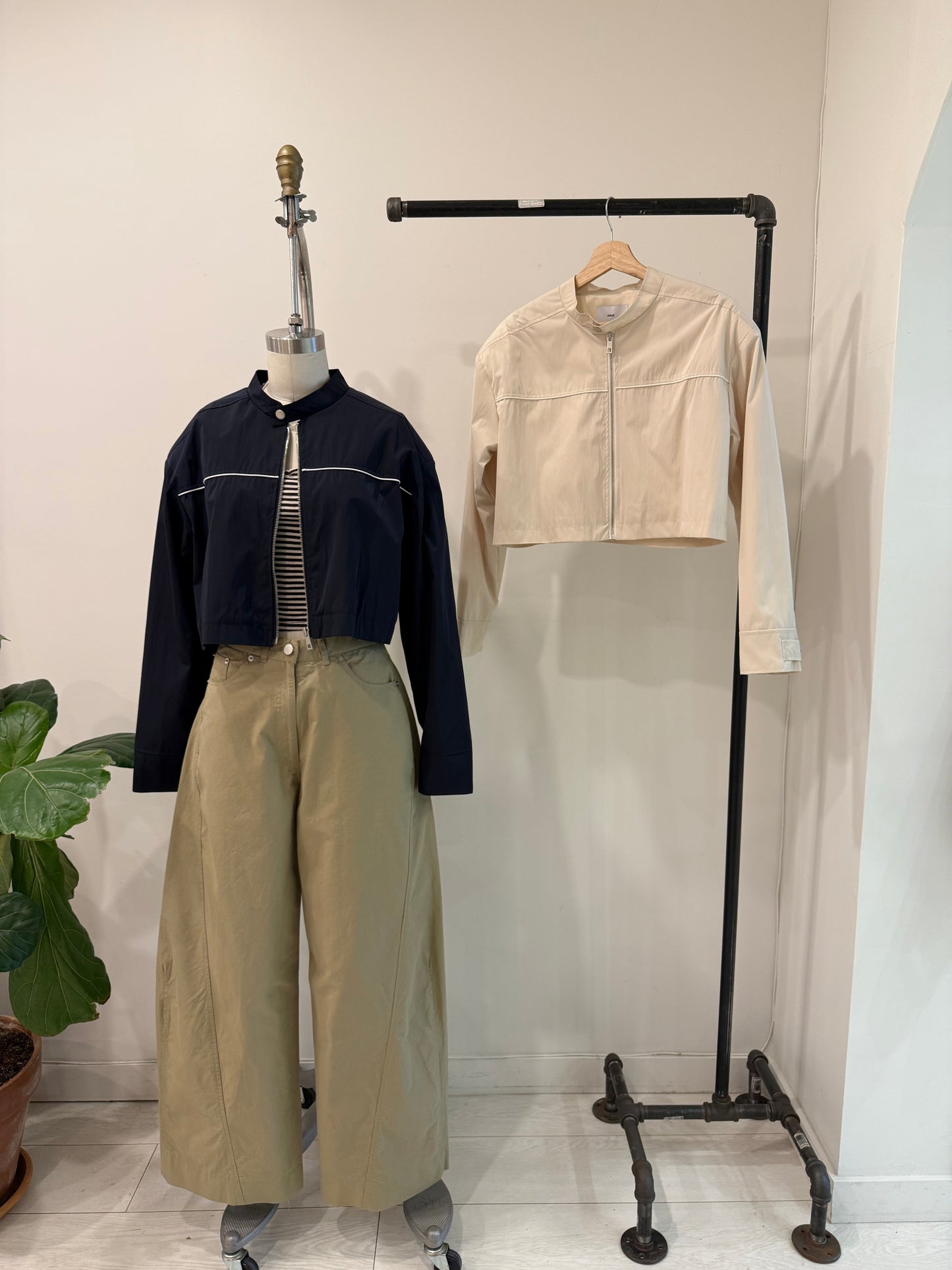 FEDER Cropped windbreaker