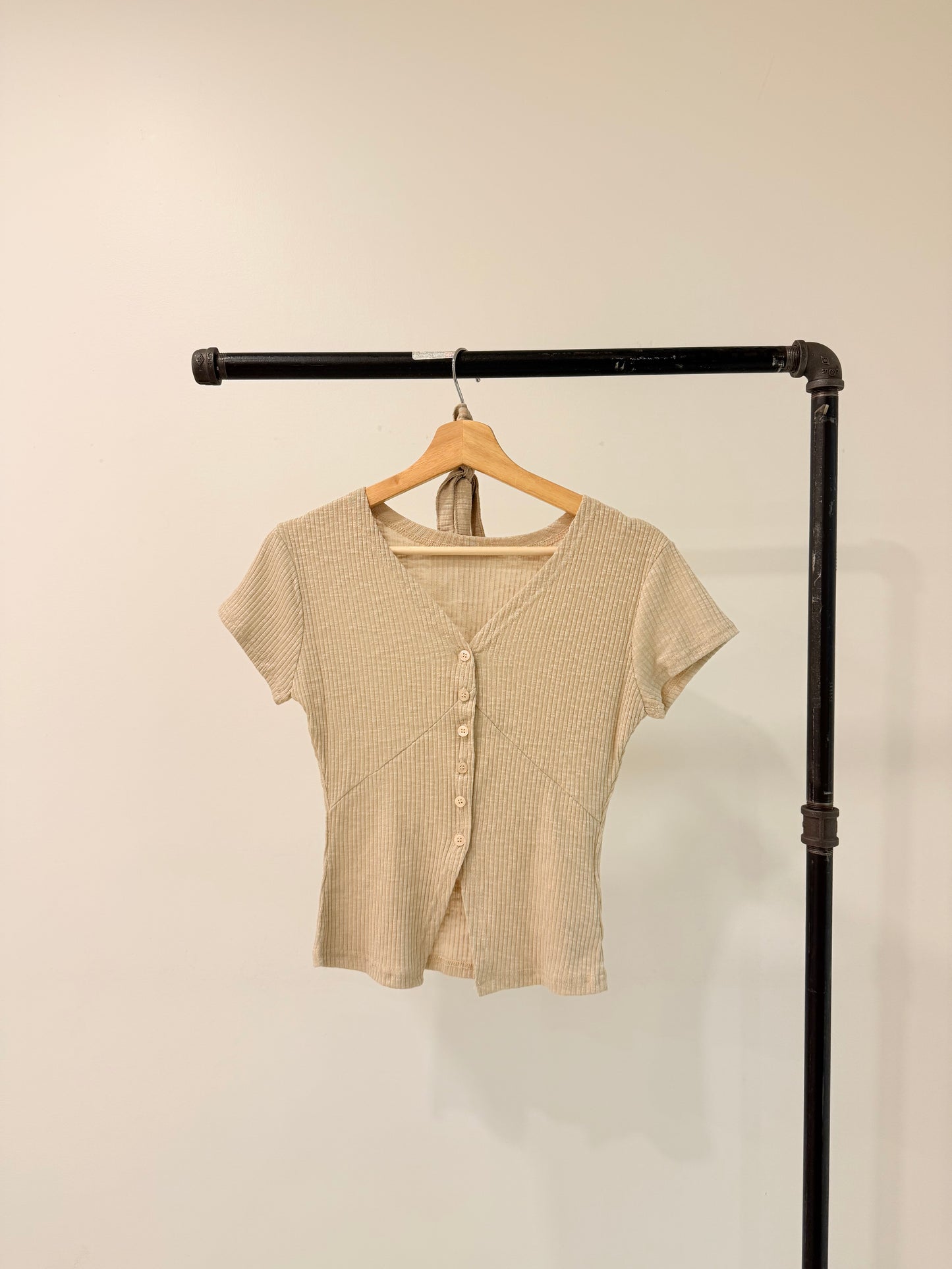 PEACE Button-up top