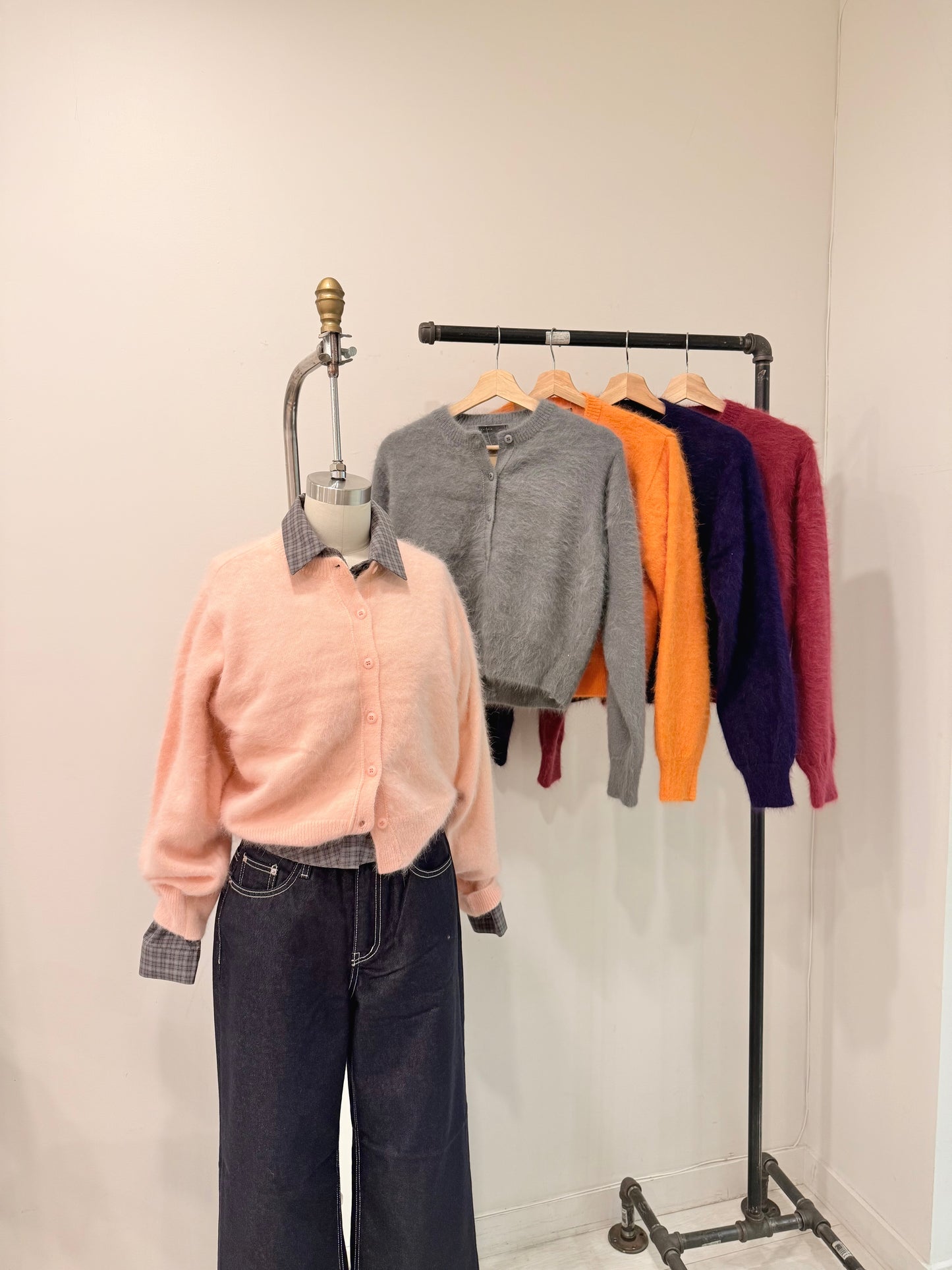 MEI Angora cardigan