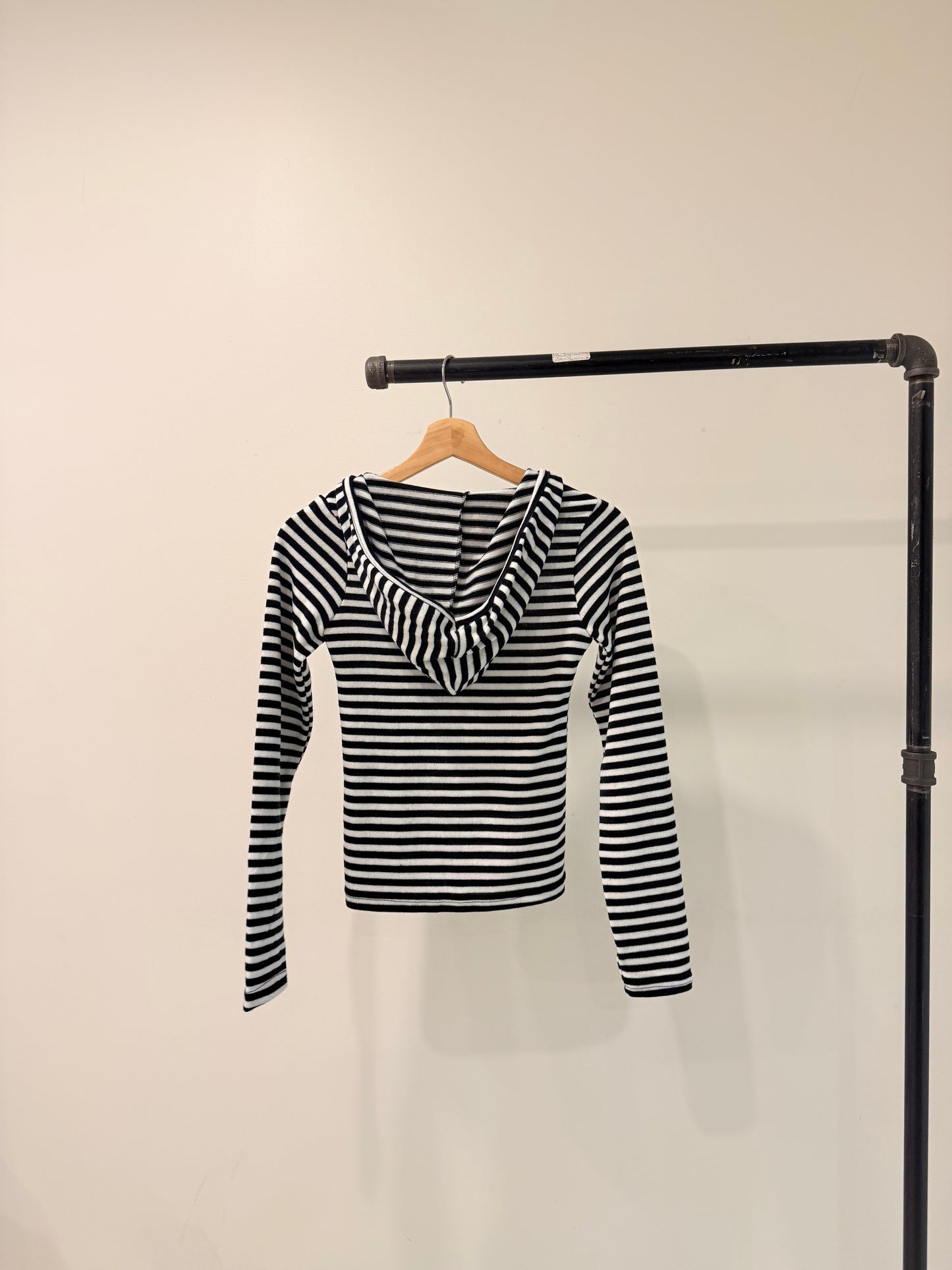 MAREY Striped hoodie