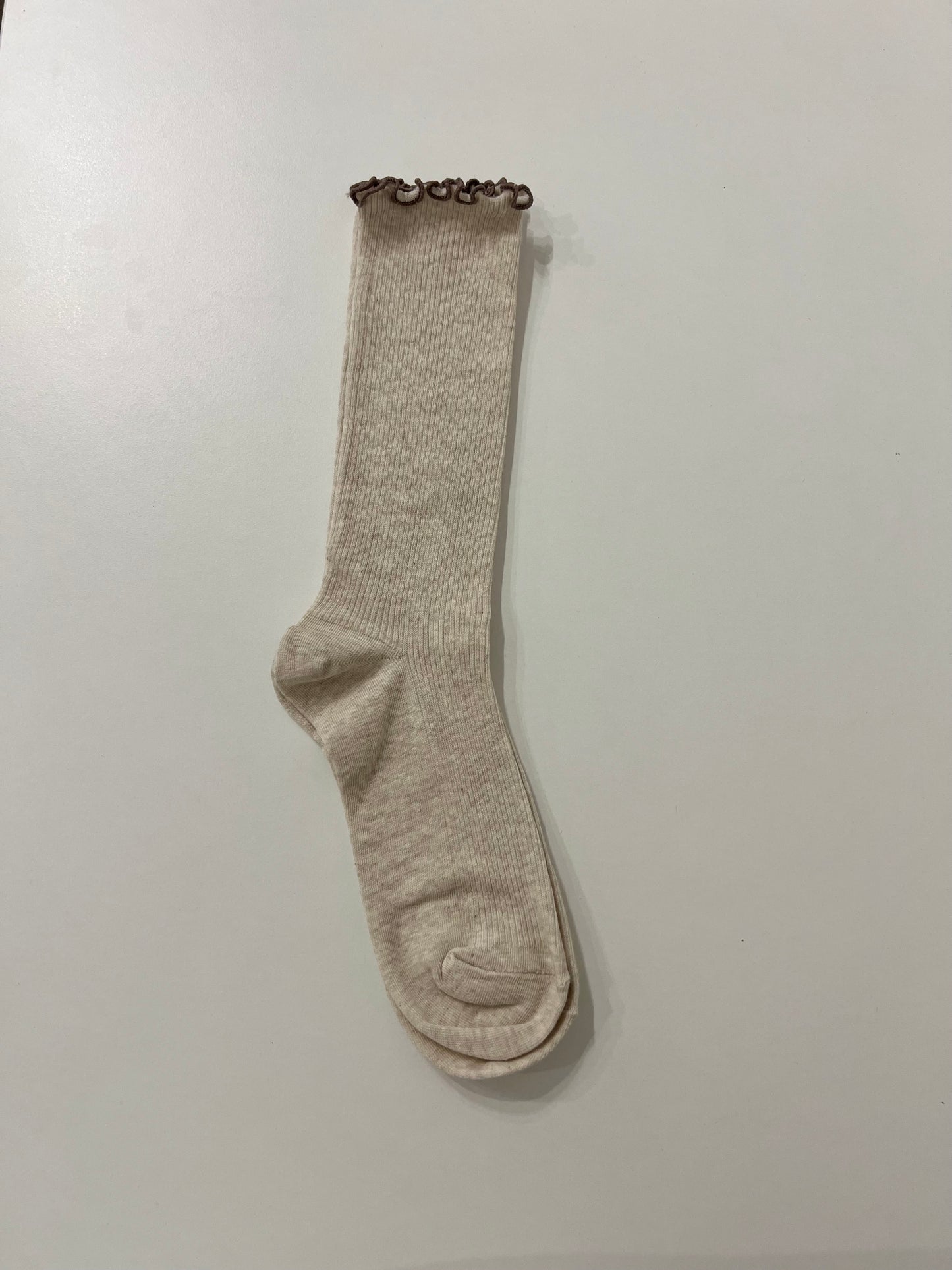 COVEY Lettuce edge long socks