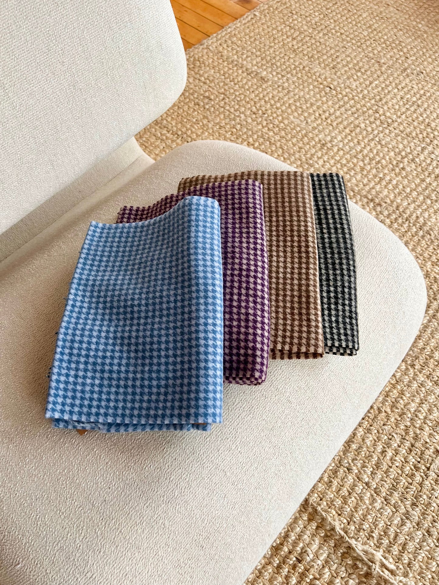 TOSS Glen plaid wool scarf