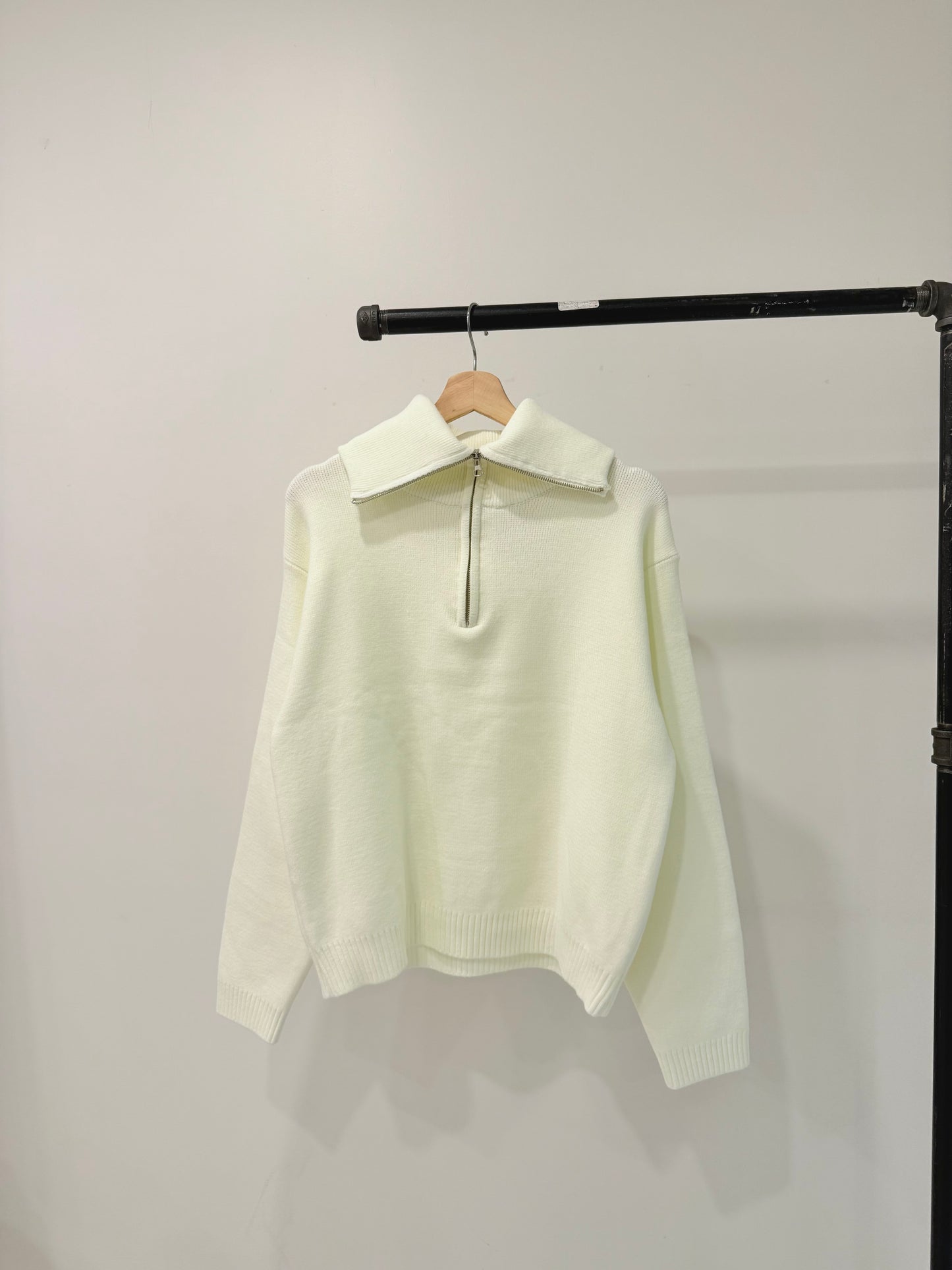 ROWN Zip-up turtleneck