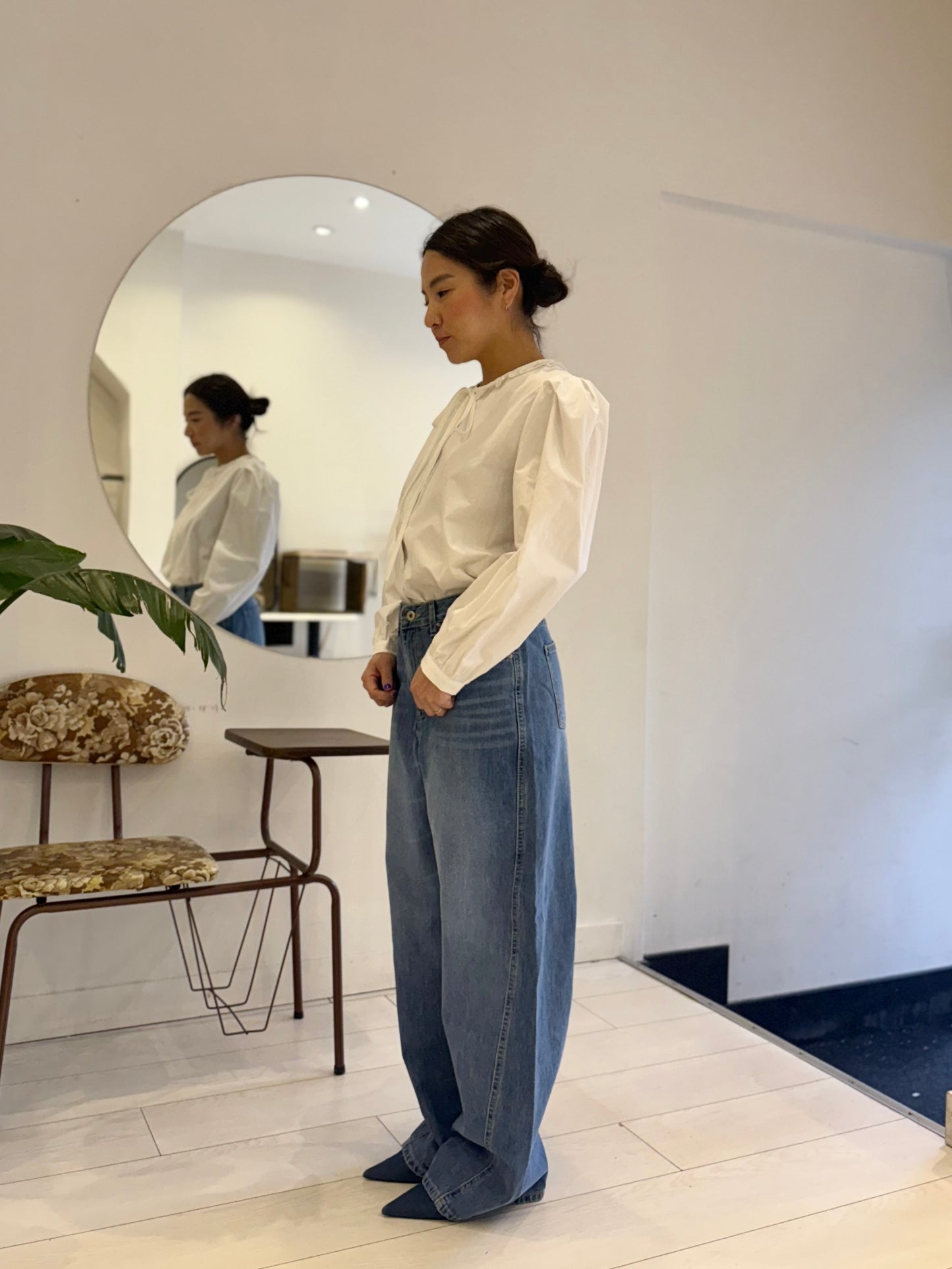 RONNO Tie blouse