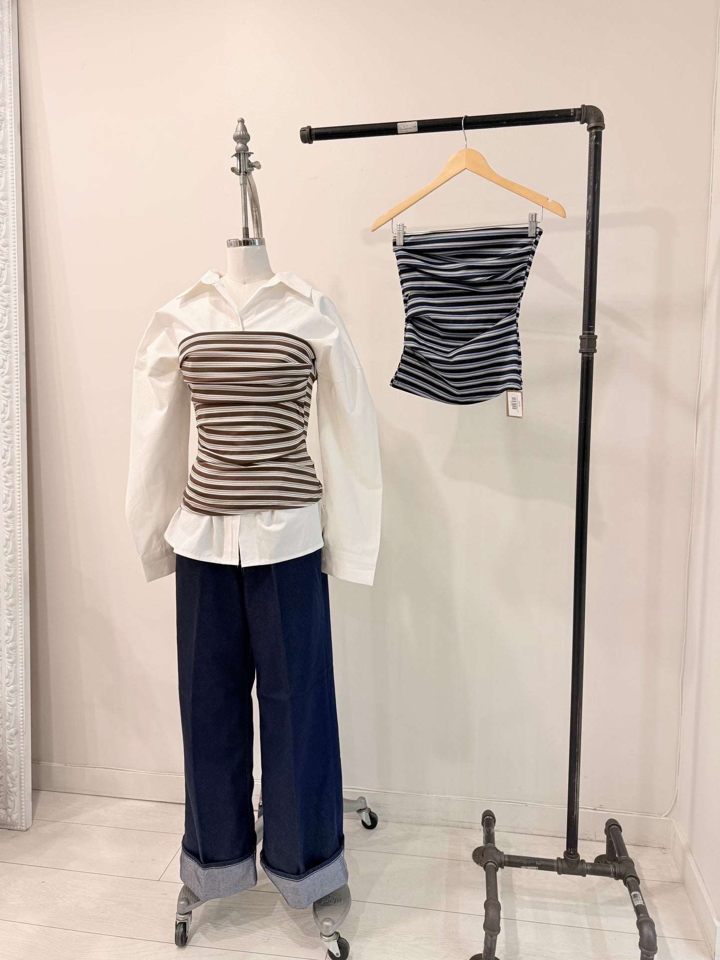 INFO Multi-stripe tubetop