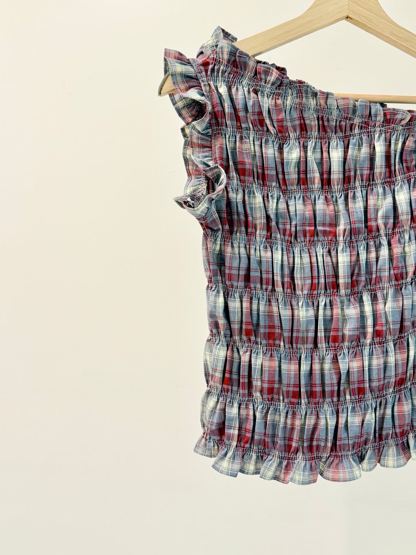 HAVEN Smocked top