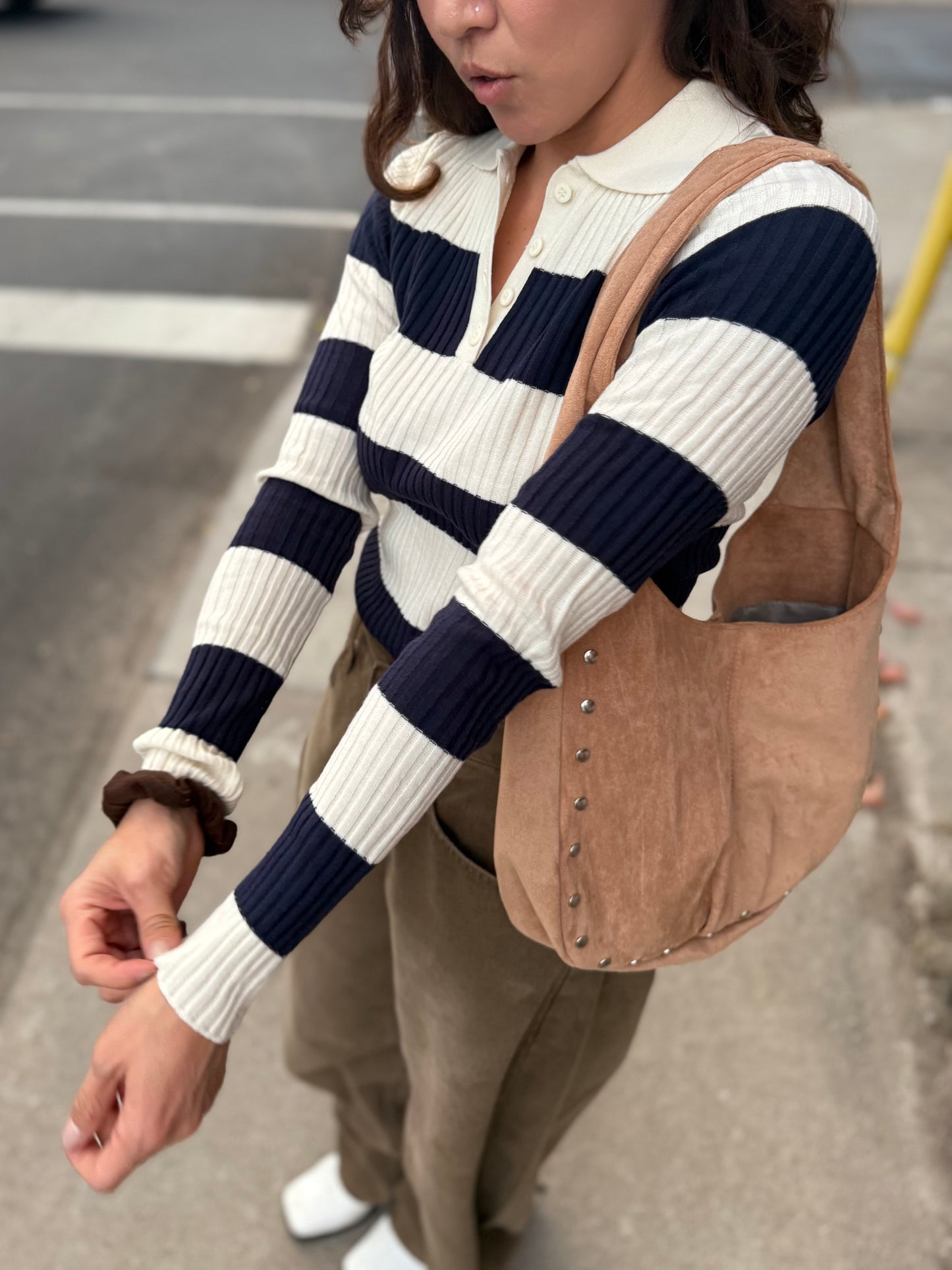 HERA Fitted striped knit