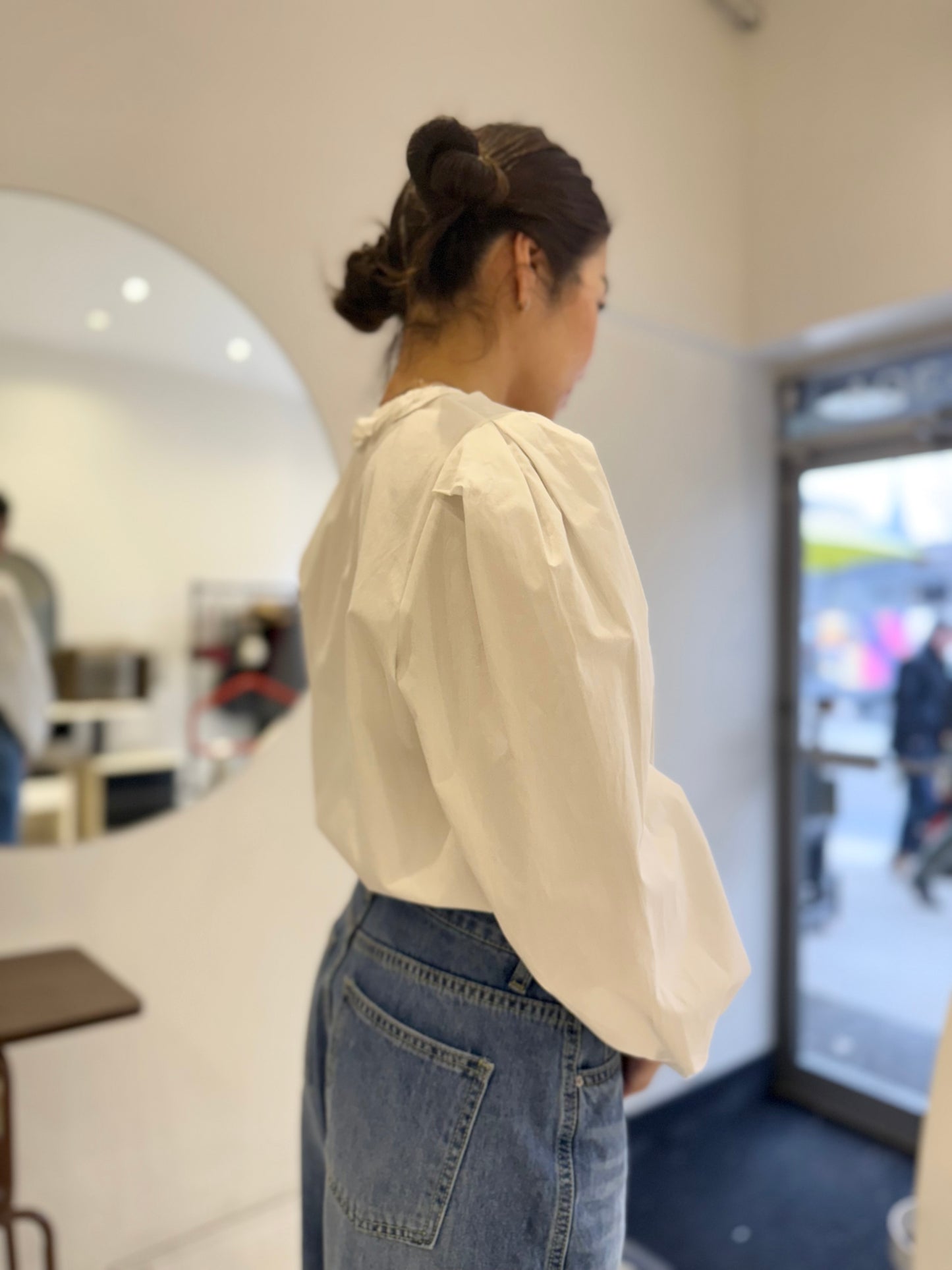 RONNO Tie blouse