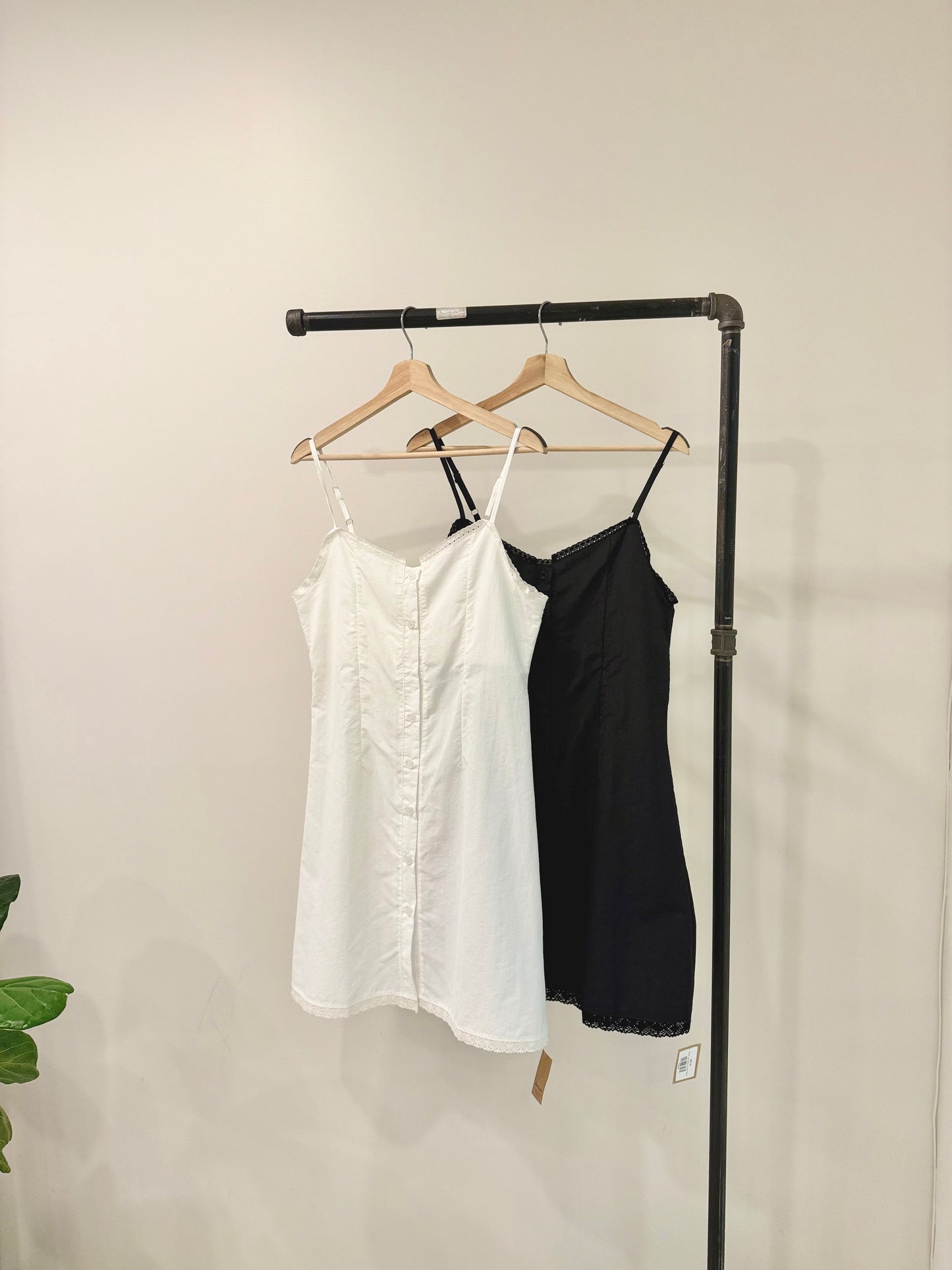 TASHA Lace button up dress