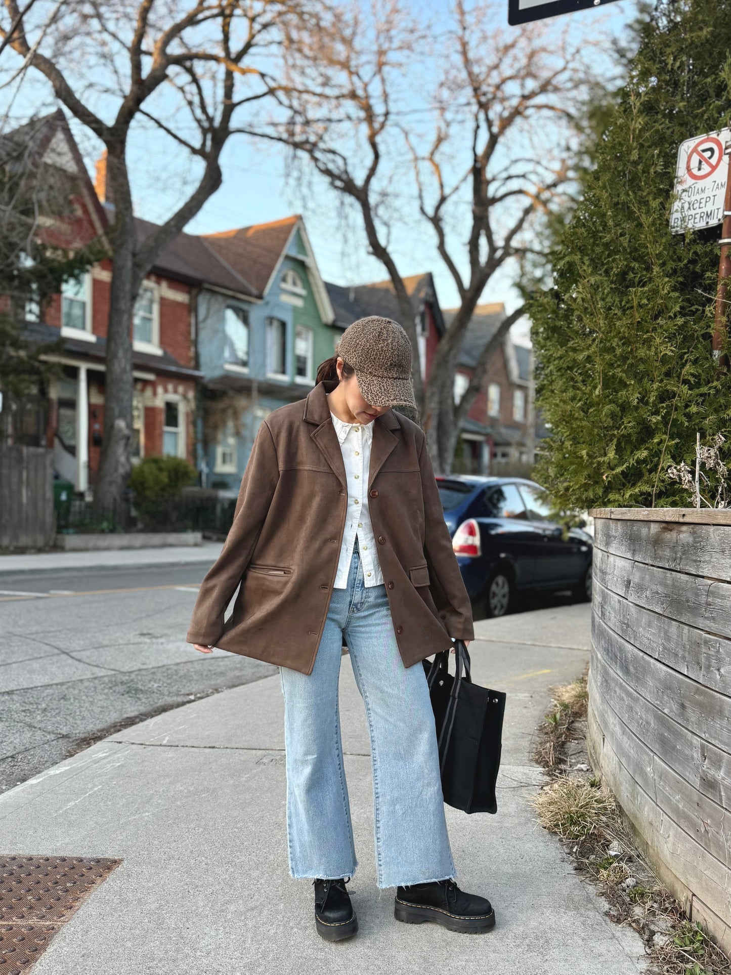 STEP Faux suede jacket