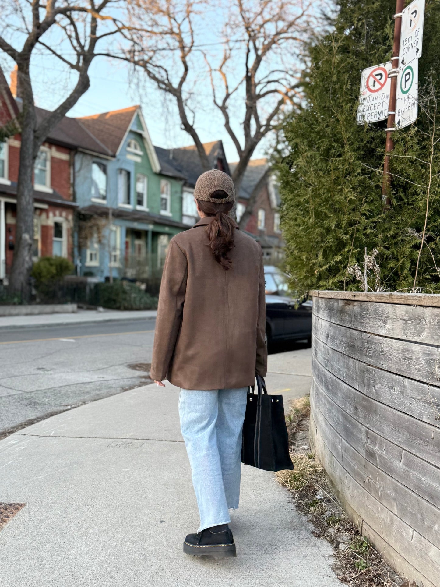 STEP Faux suede jacket
