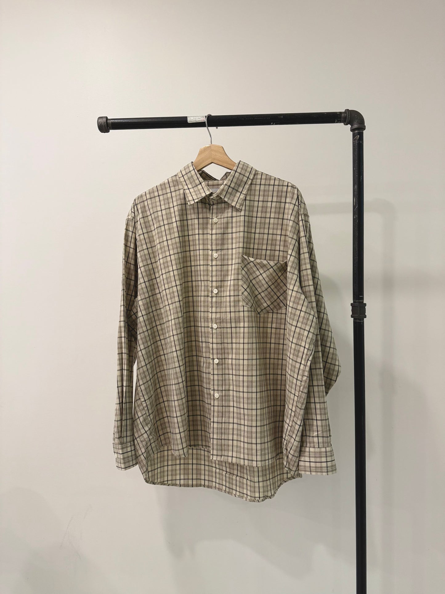 LAO Plaid oversized shirt