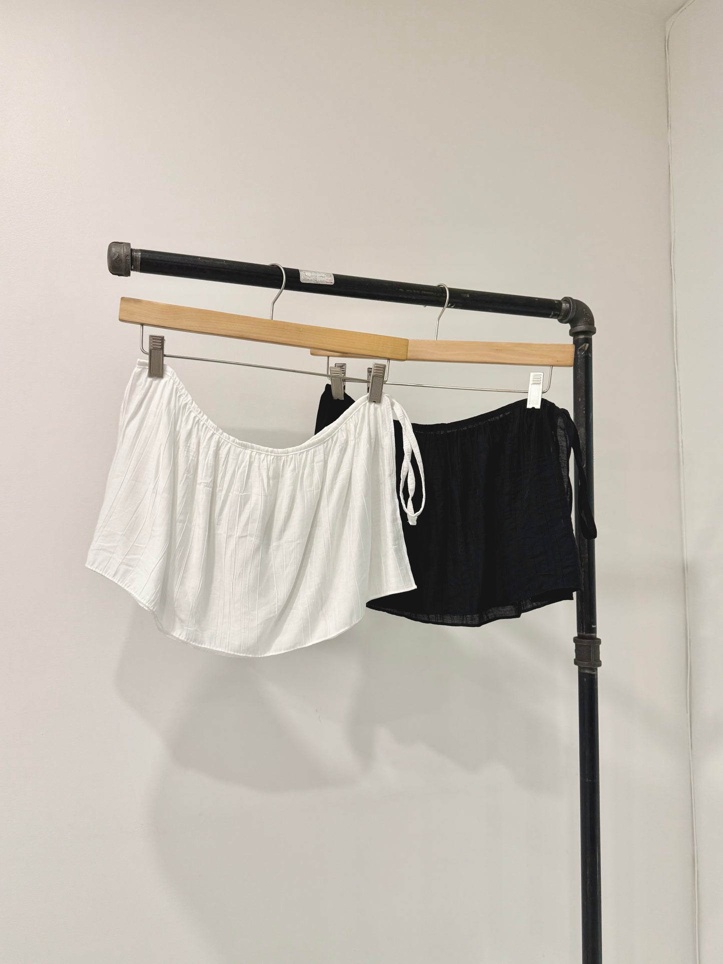 ZINK Overlay micro wrap skirt