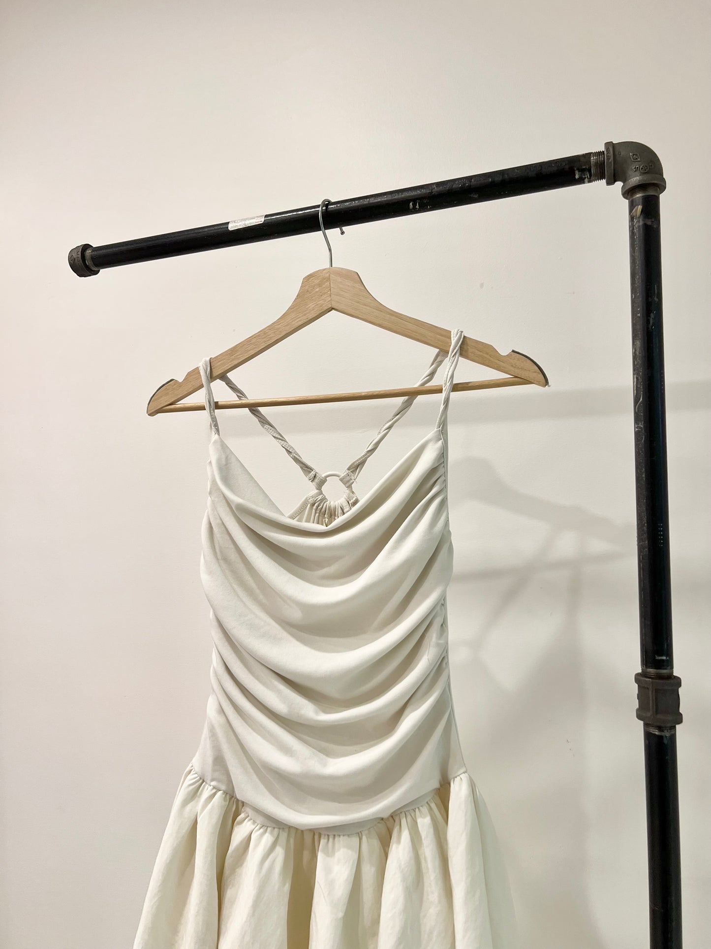 JULES Cowl-neck bubble dress