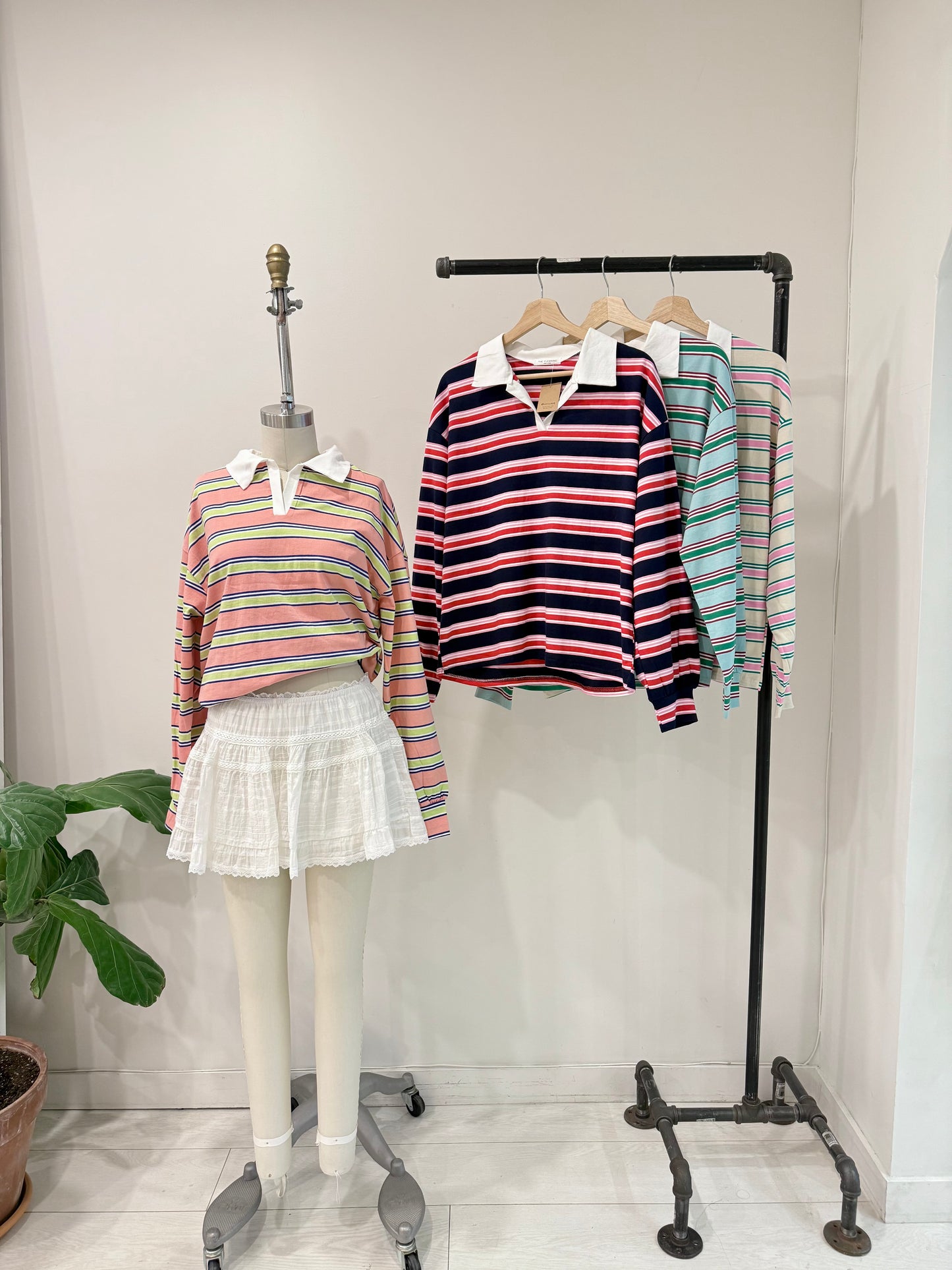 LINK Multi-stripe shirt