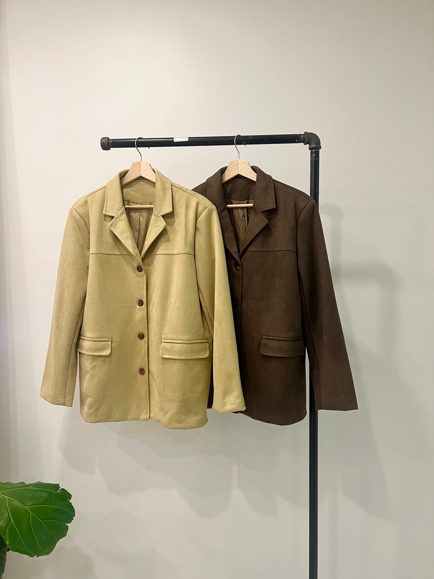 STEP Faux suede jacket