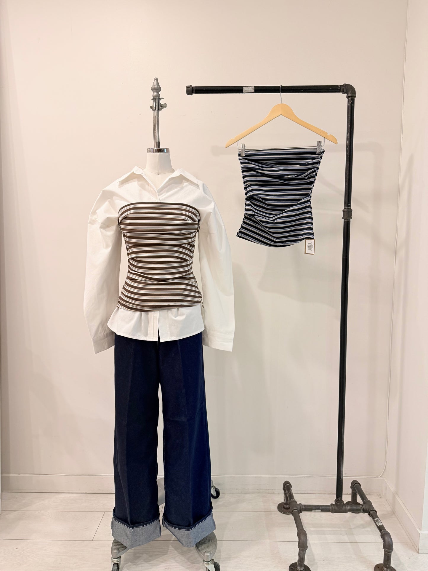 INFO Multi-stripe tubetop