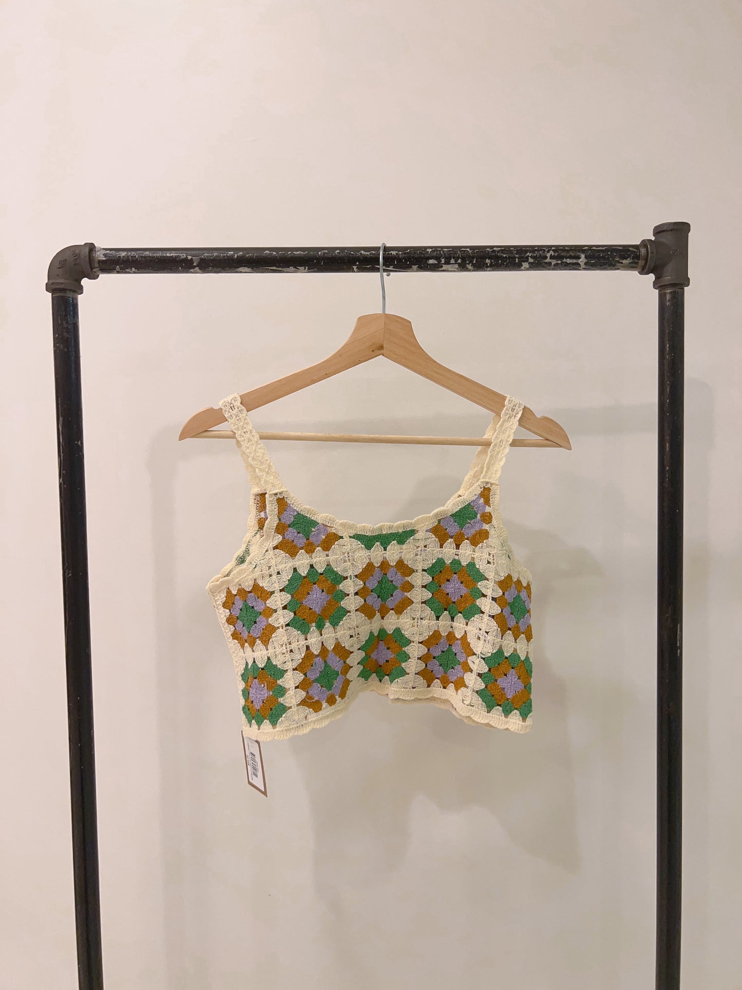 BOOM Crochet tank top