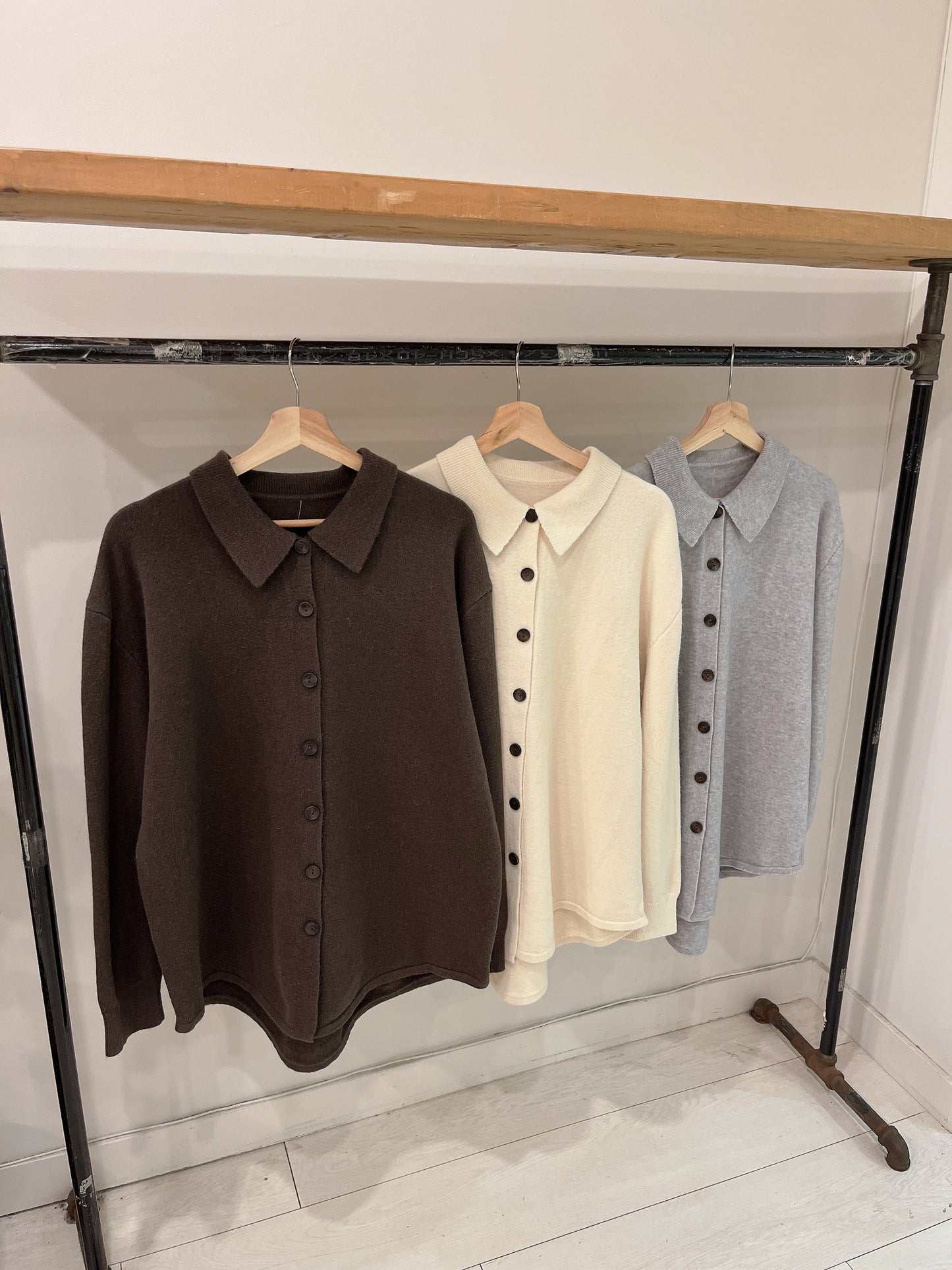WEZY Oversized knit shirt