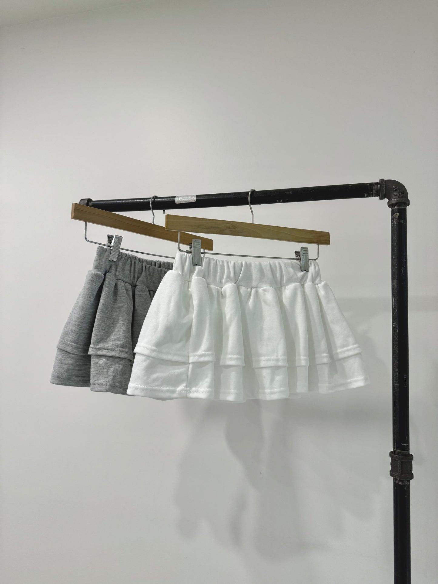 FREN Micro tiered skirt