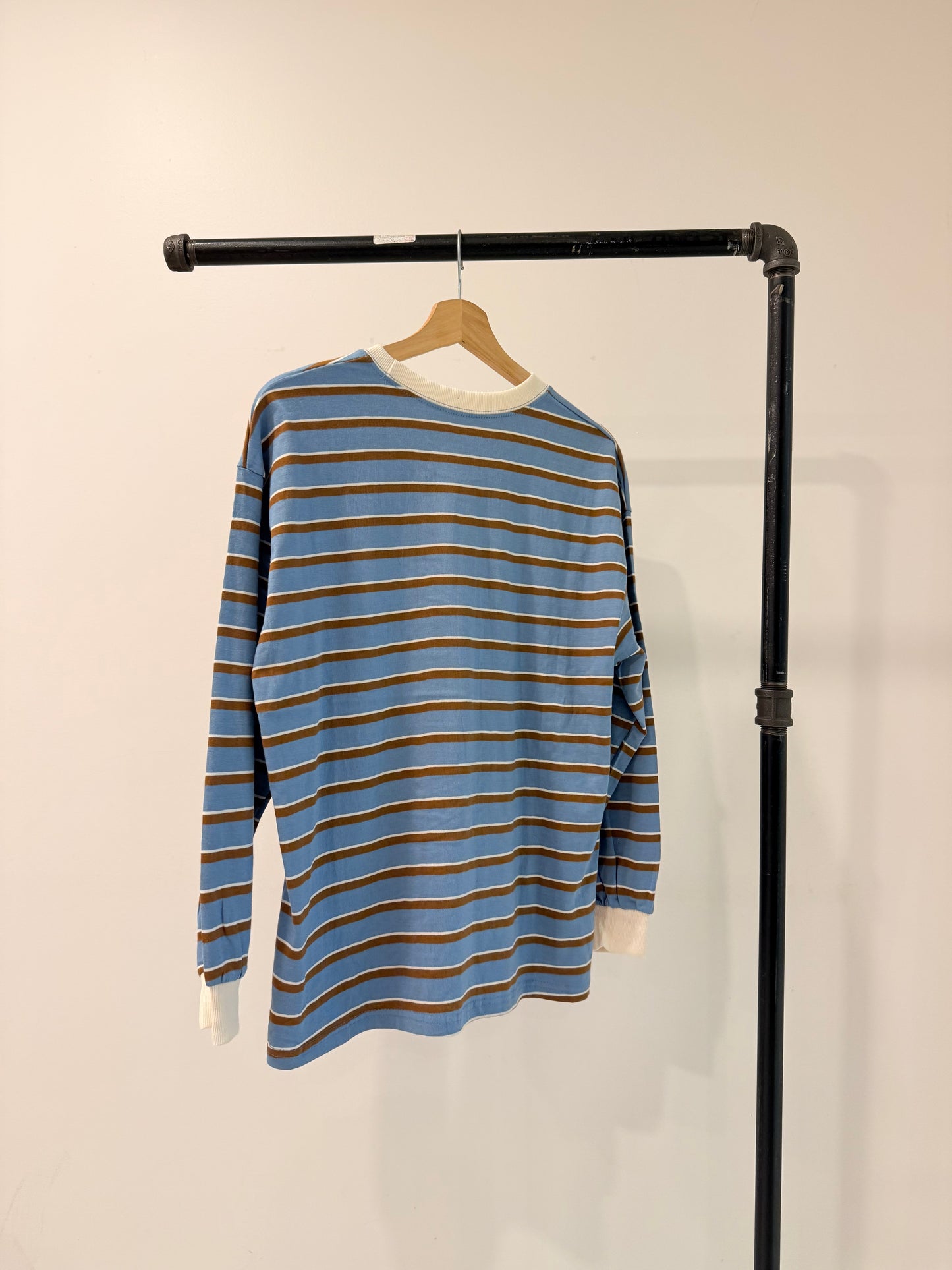 SUEDA Oversized striped tee