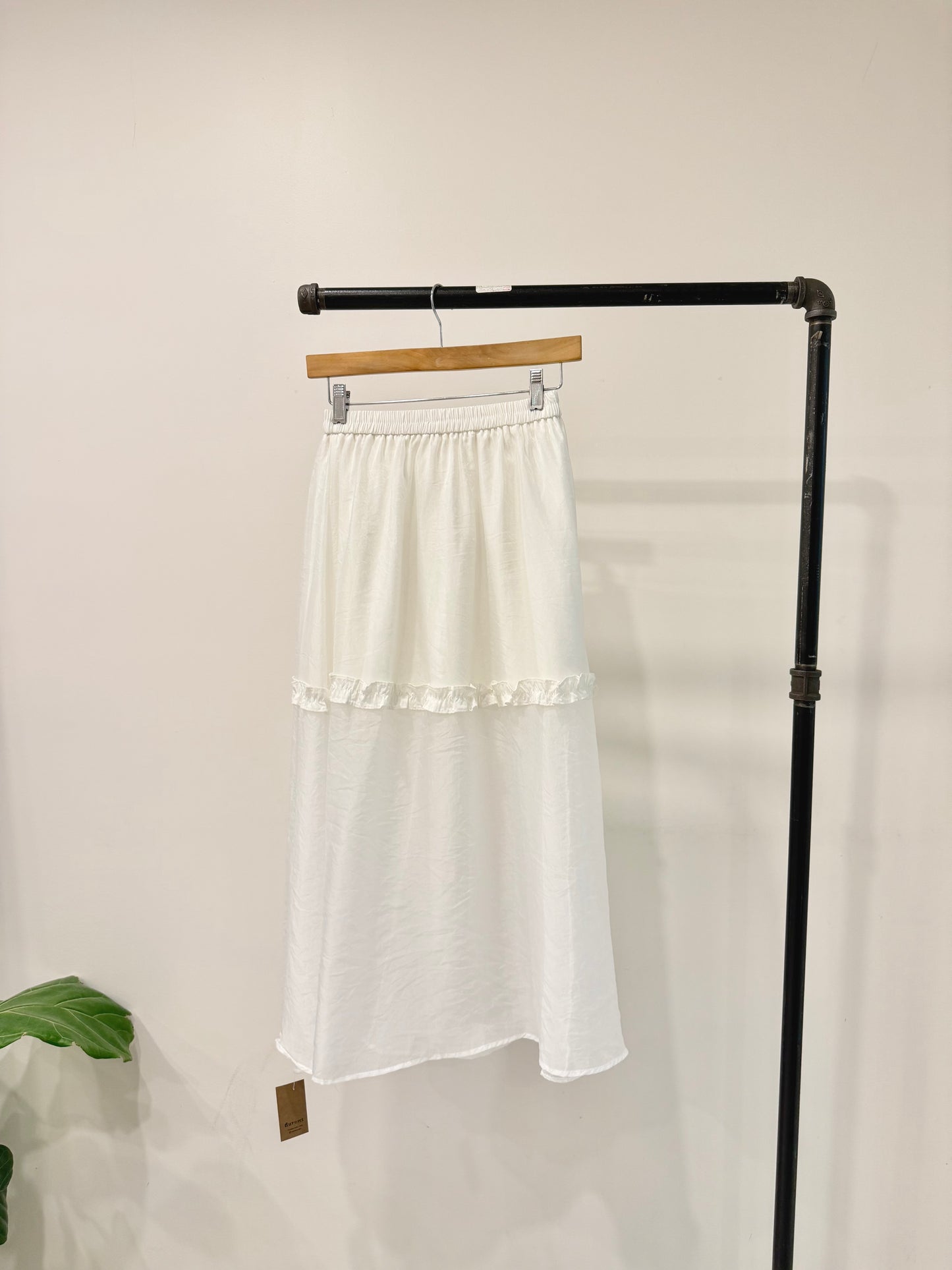 DANI Sheer maxi skirt