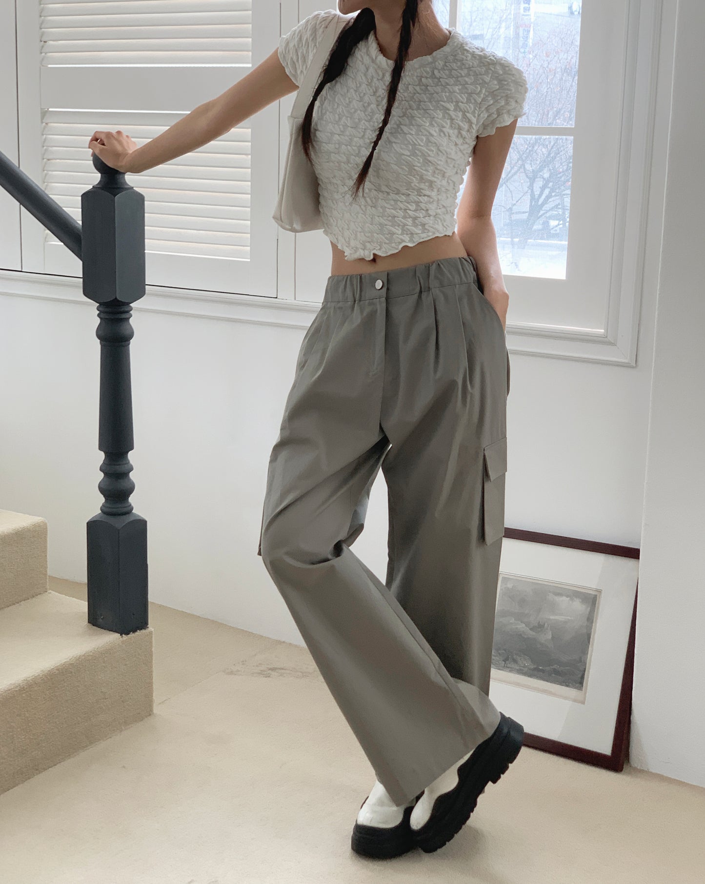 POTO Cotton cargo pants