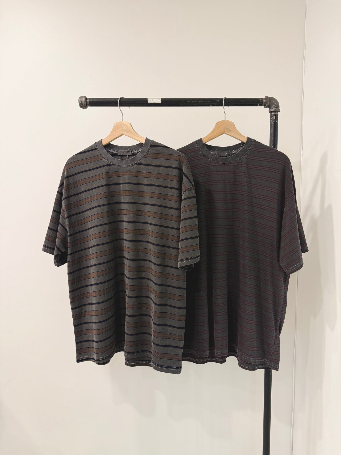 CRAY Striped boxy tee