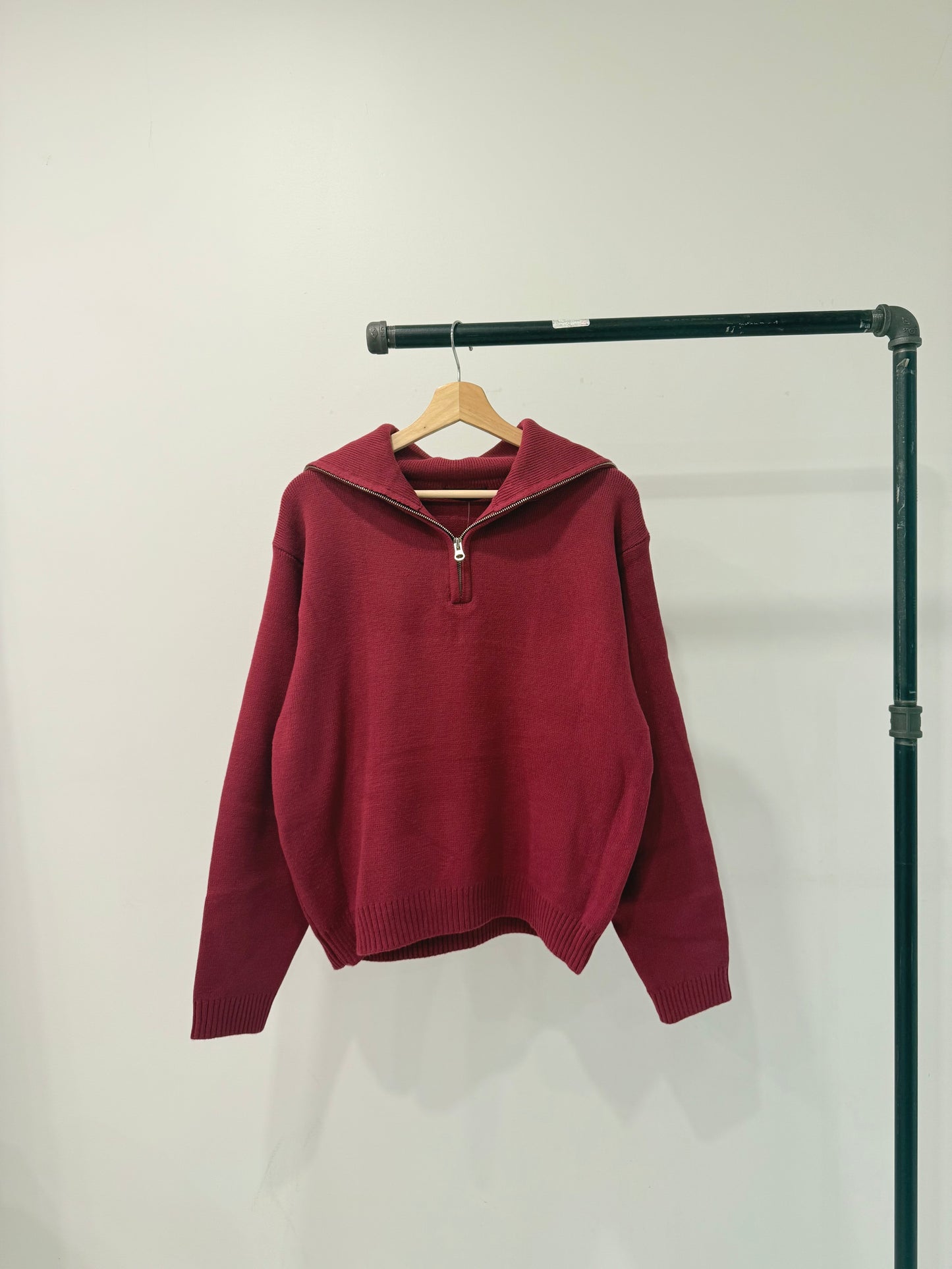 ROWN Zip-up turtleneck