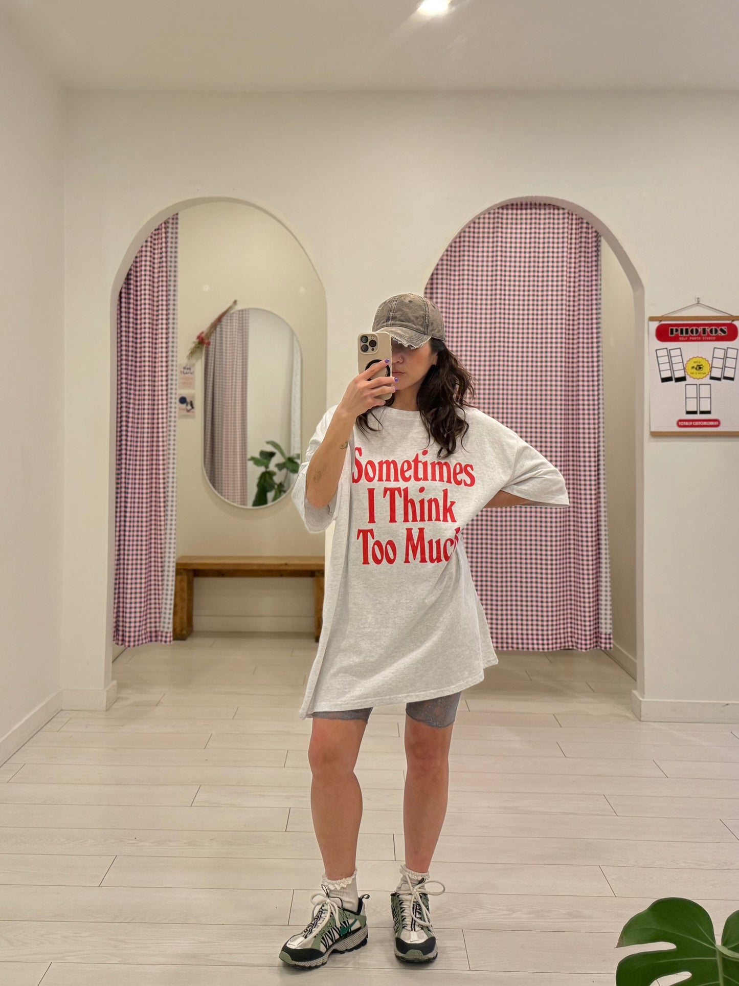 THINK Oversized tee