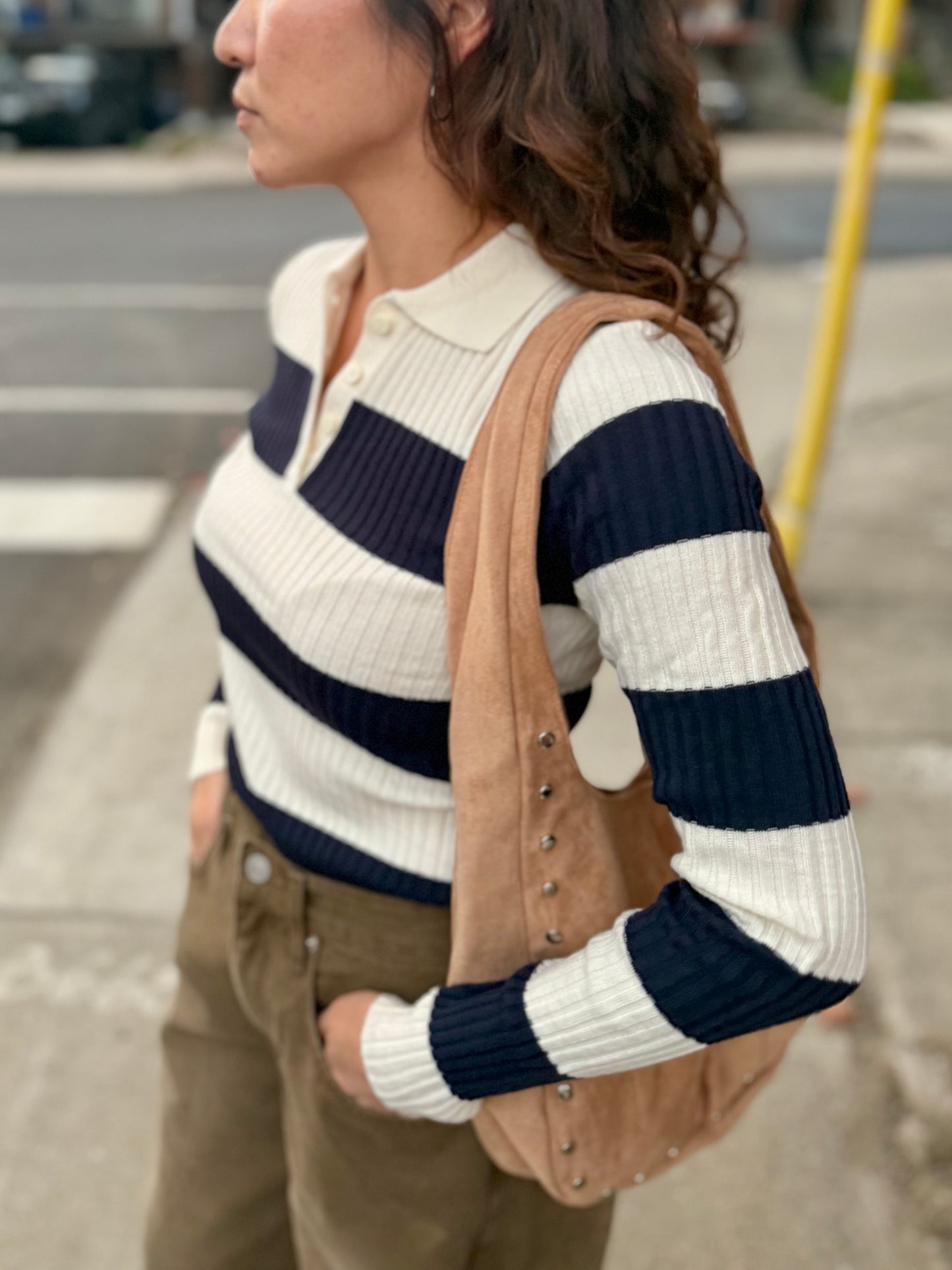 HERA Fitted striped knit