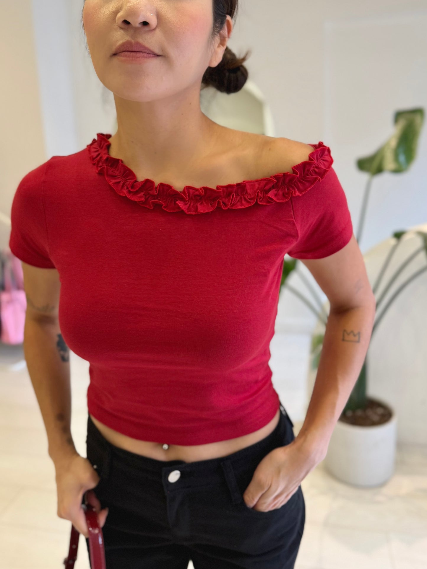 MITY One shoulder tee