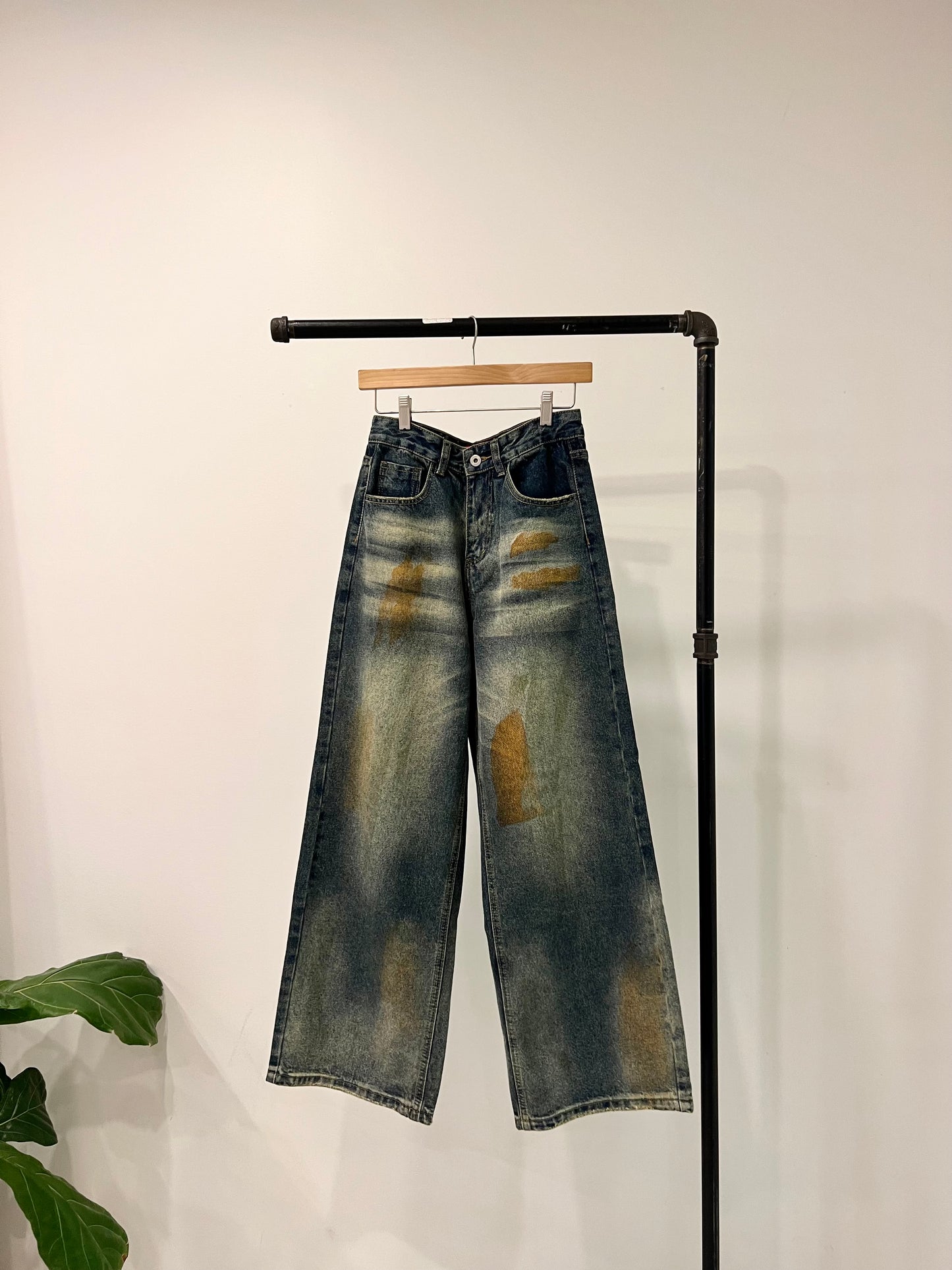 HARLEY Terracotta Acid Washed Jeans