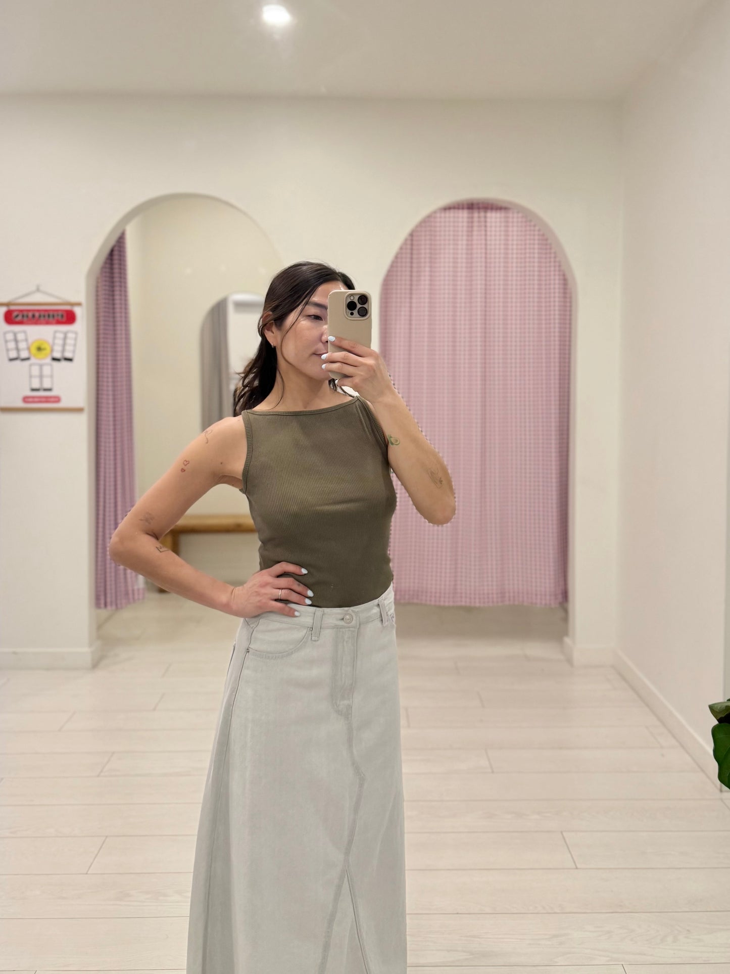 NOKA Boatneck tanktop