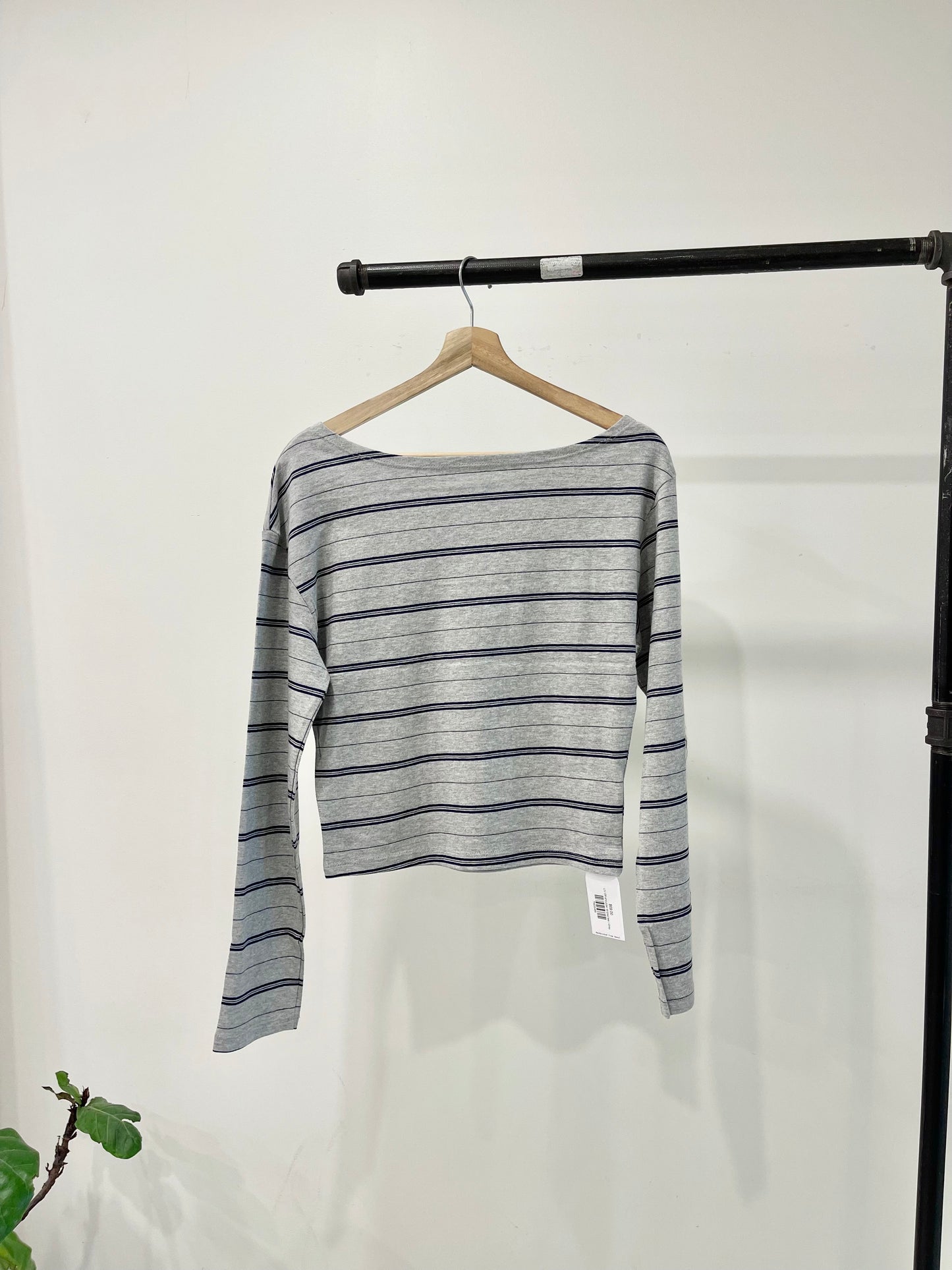 LIV Off-shoulder striped tee