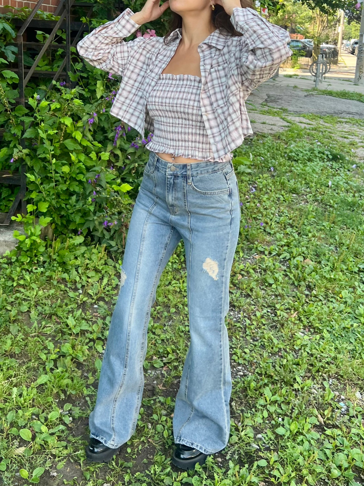 TRAIN Bootcut jeans