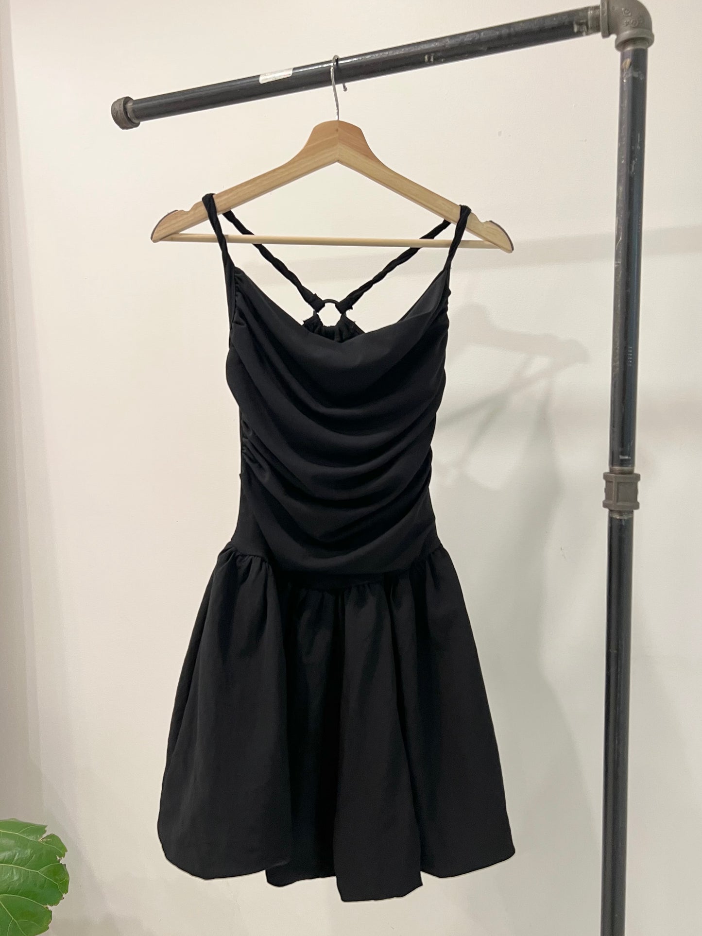 JULES Cowl-neck bubble dress
