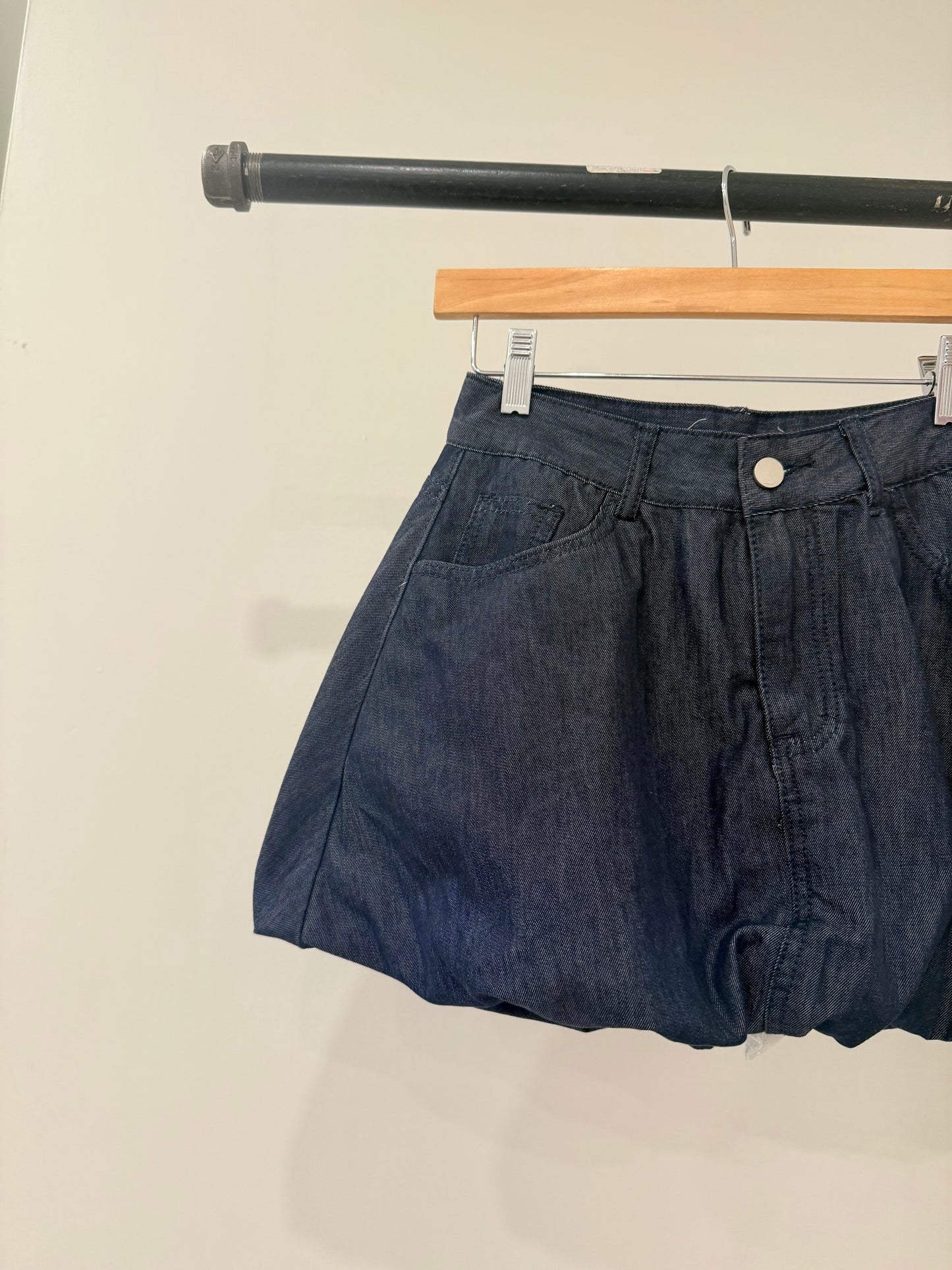 TOUCH Balloon jean skirt