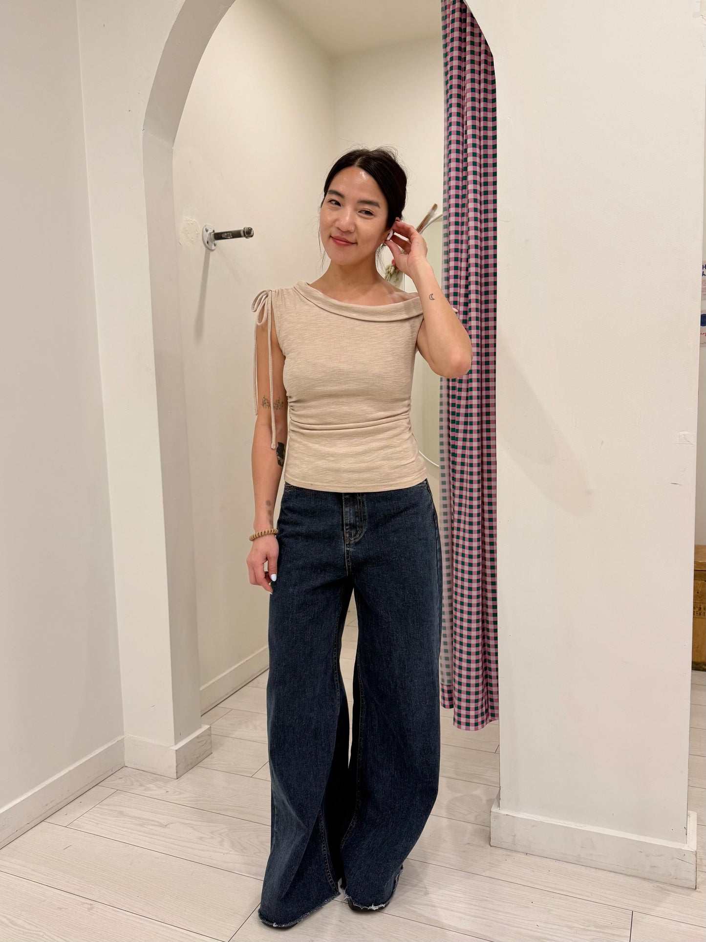 RAIL One shoulder top