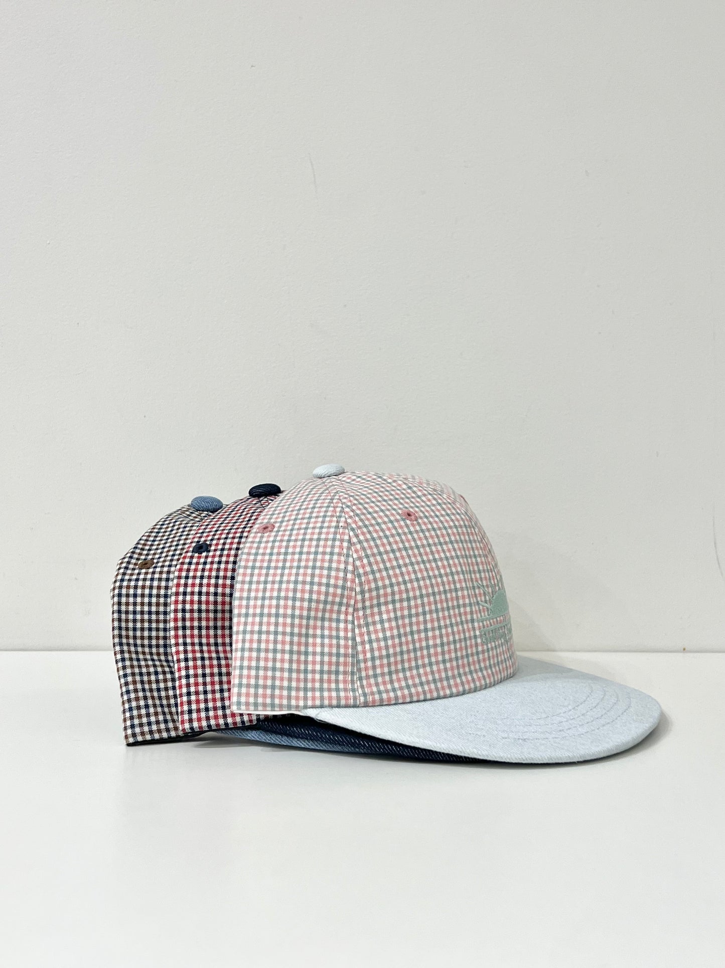 UPPER Glen plaid two-tone cap