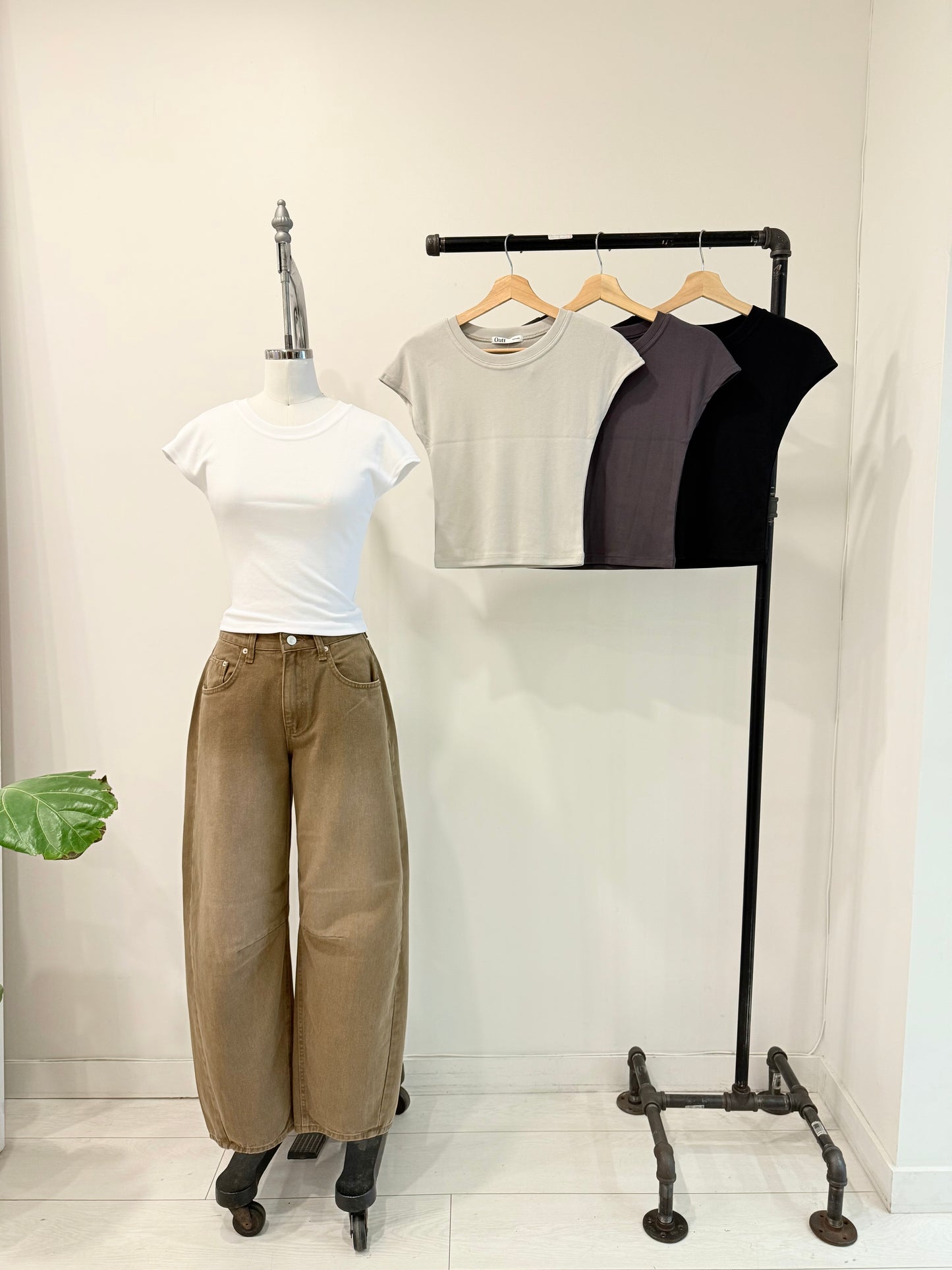 TORTO Capped sleeve tee